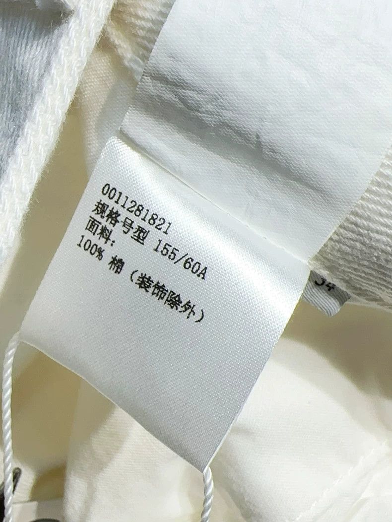 Loewe LOEWE White 34-inch wide leg jeans Size 42" / US 20 - 7 Thumbnail