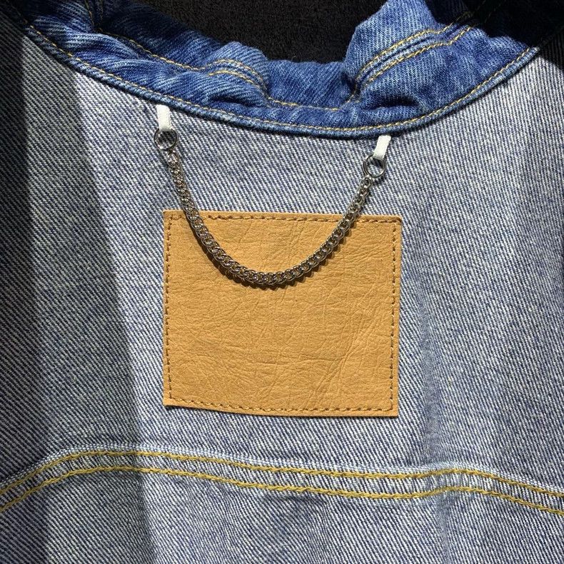 Balenciaga Balenciaga Blue Simple Denim Jacket 2502-Nextarrow Size XS / US 0-2 / IT 36-38 - 2 Thumbnail