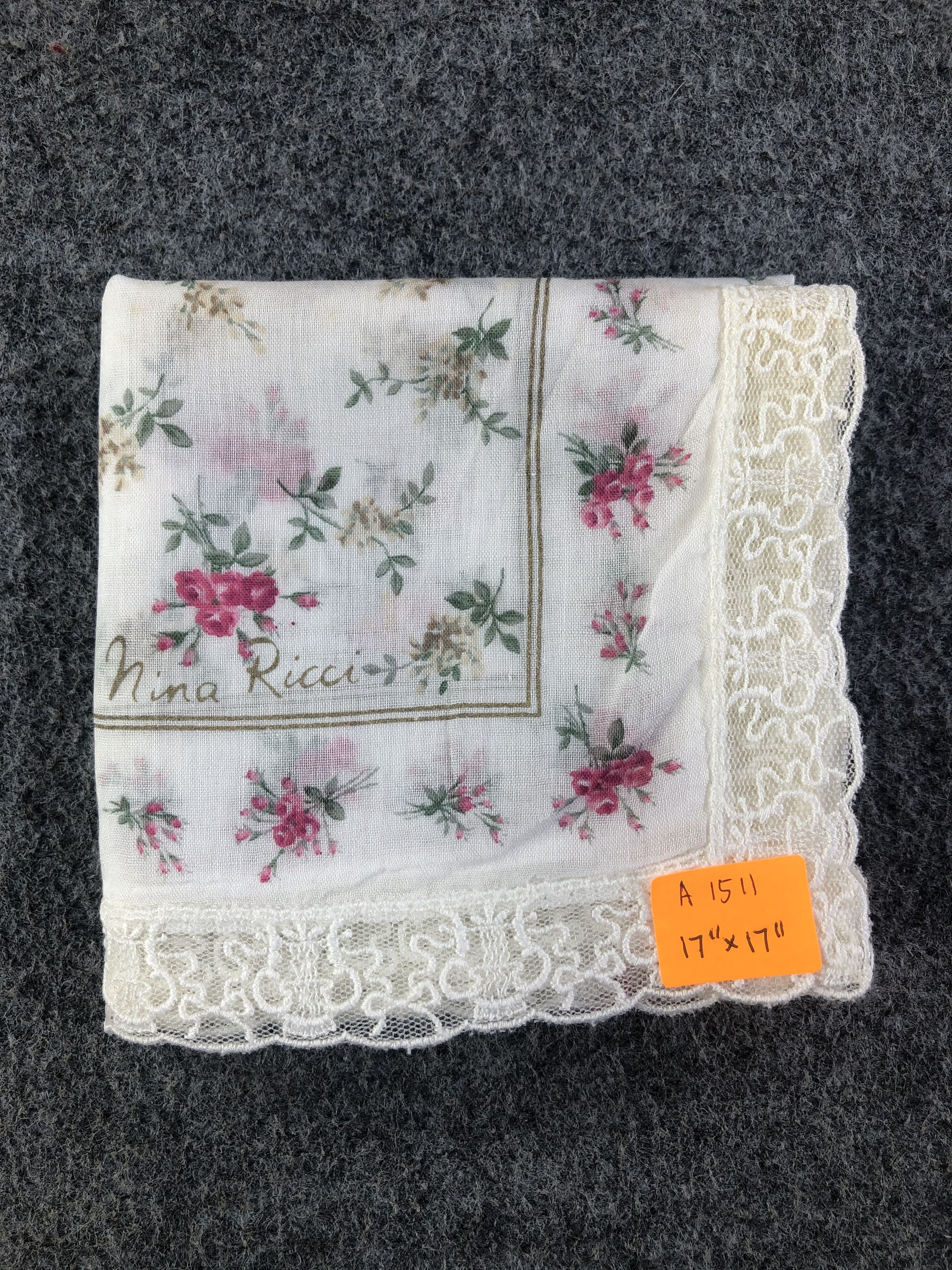 Nina Ricci × Vintage Nina Ricci Handkerchief / Bandana / Neckerchief Size ONE SIZE - 8 Thumbnail