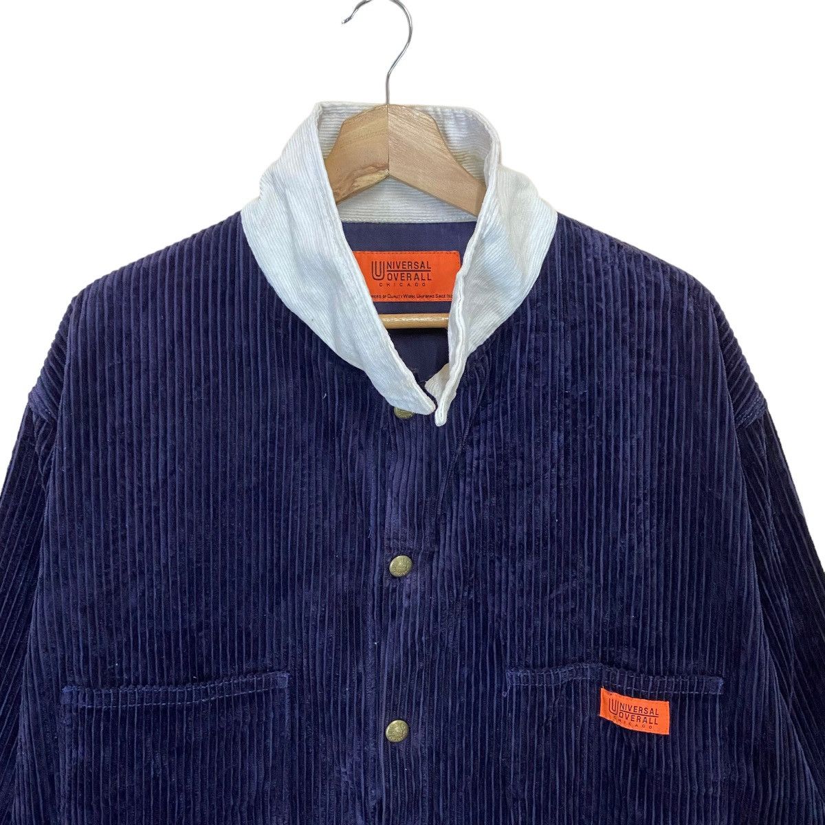 Issey Miyake × Vintage Universal Overall Chicago Corduroy Jacket Size US L / EU 52-54 / 3 - 4 Thumbnail