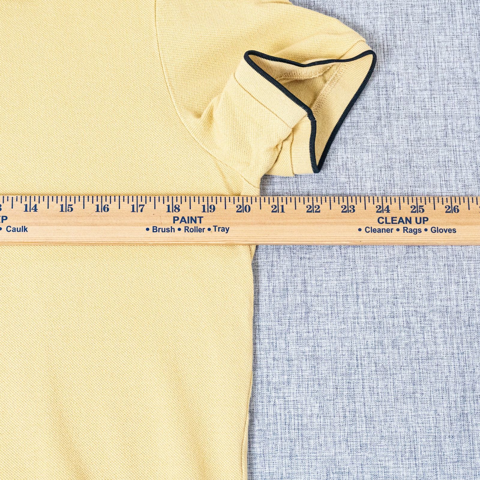 Taylor Stitch Taylor Stitch Short Sleeve Polo shirt Yellow cotton size 42 Size US L / EU 52-54 / 3 - 6 Thumbnail