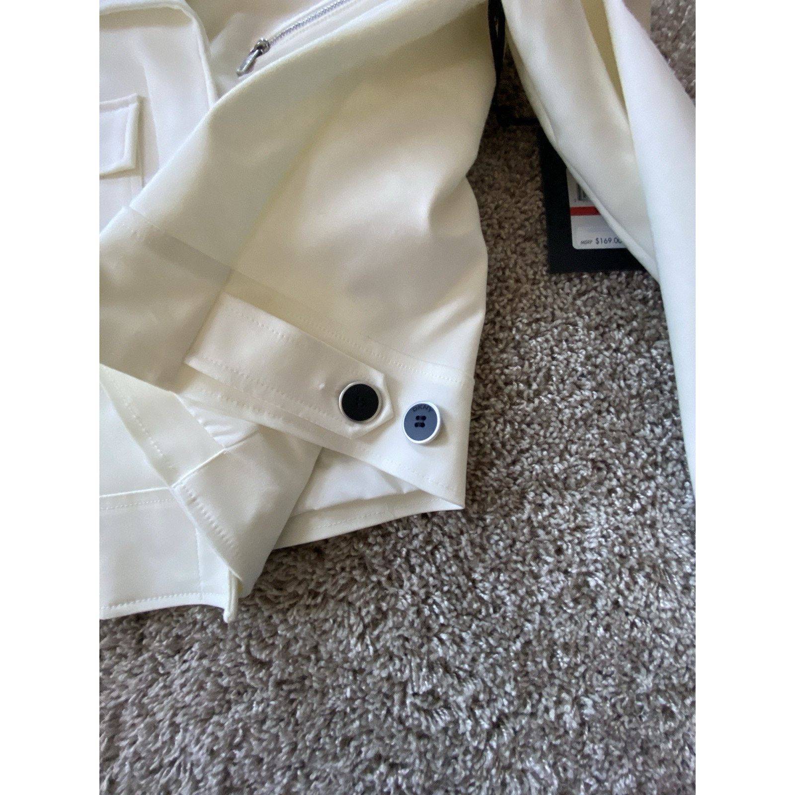 Donna Karan Donna Karan NY short lined white jacket Size XS / US 0-2 / IT 36-38 - 12 Thumbnail
