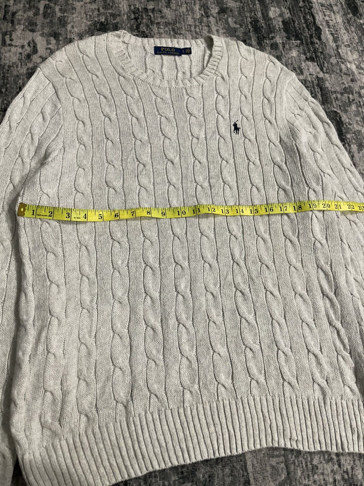 Polo Ralph Lauren Polo Ralph Lauren Cable Knit Sweater Size US L / EU 52-54 / 3 - 12 Thumbnail
