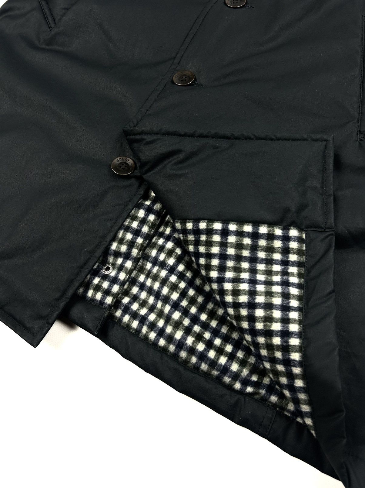 Boggi Vintage Boggi Milano Heavy Coat Wool Blend Black Men’s L Size US L / EU 52-54 / 3 - 11 Thumbnail