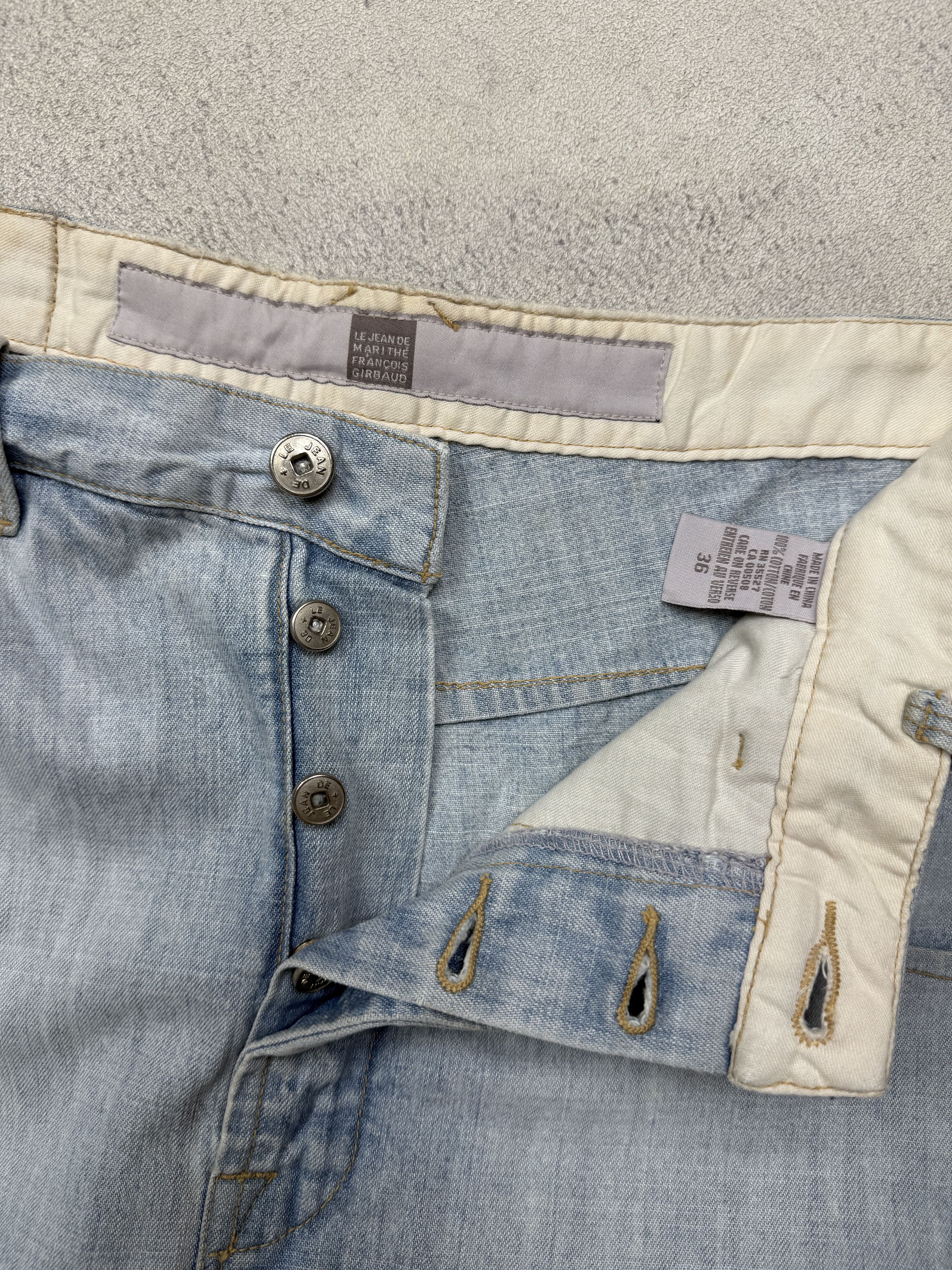 Marithe + Francois Girbaud Marithe Francois Girbaud Jorts Denim Size US 36 / EU 52 - 12 Thumbnail