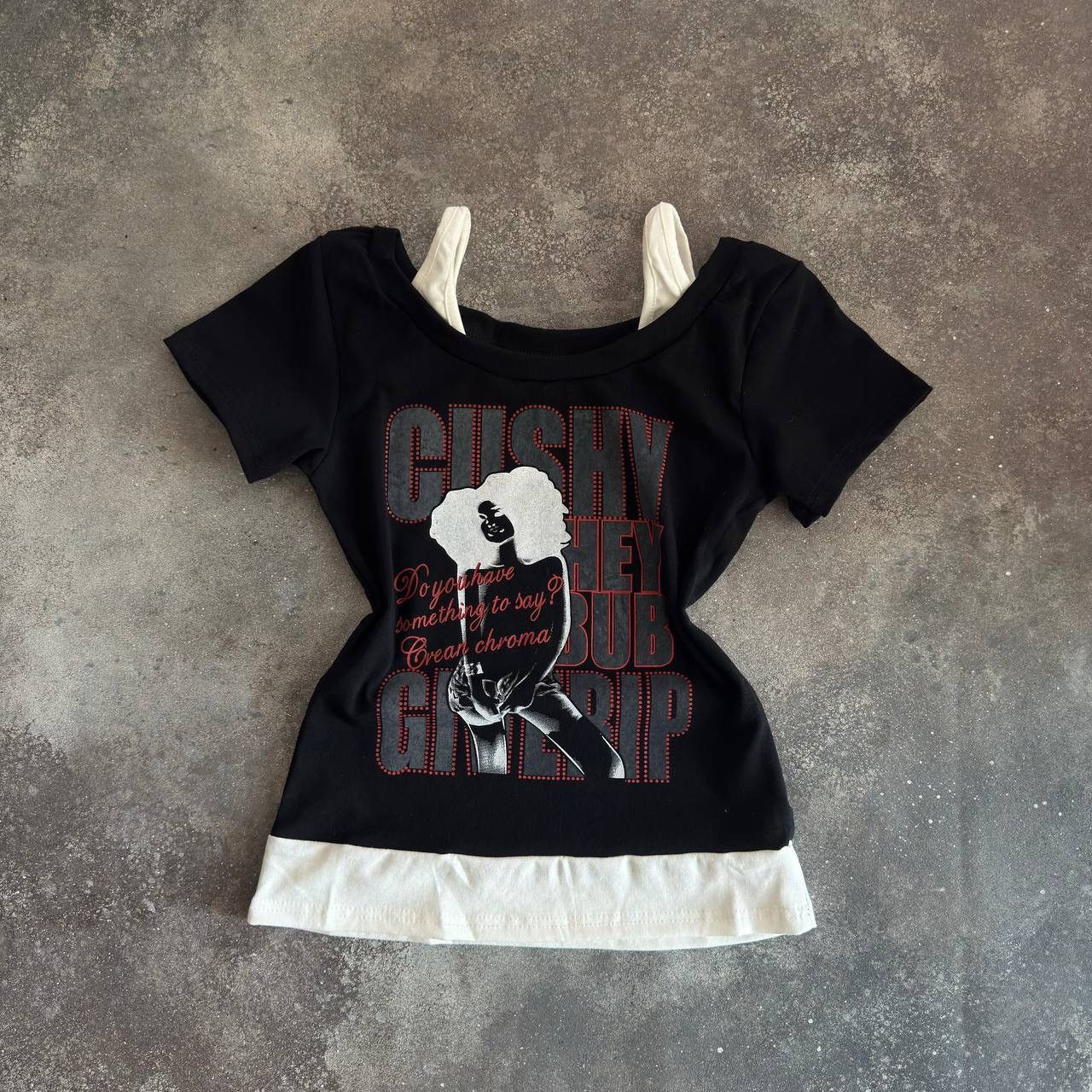 20471120 Opium Punk Goth Y2K Grunge Vintage Tank Top Size S / US 4 / IT 40 - 2 Thumbnail