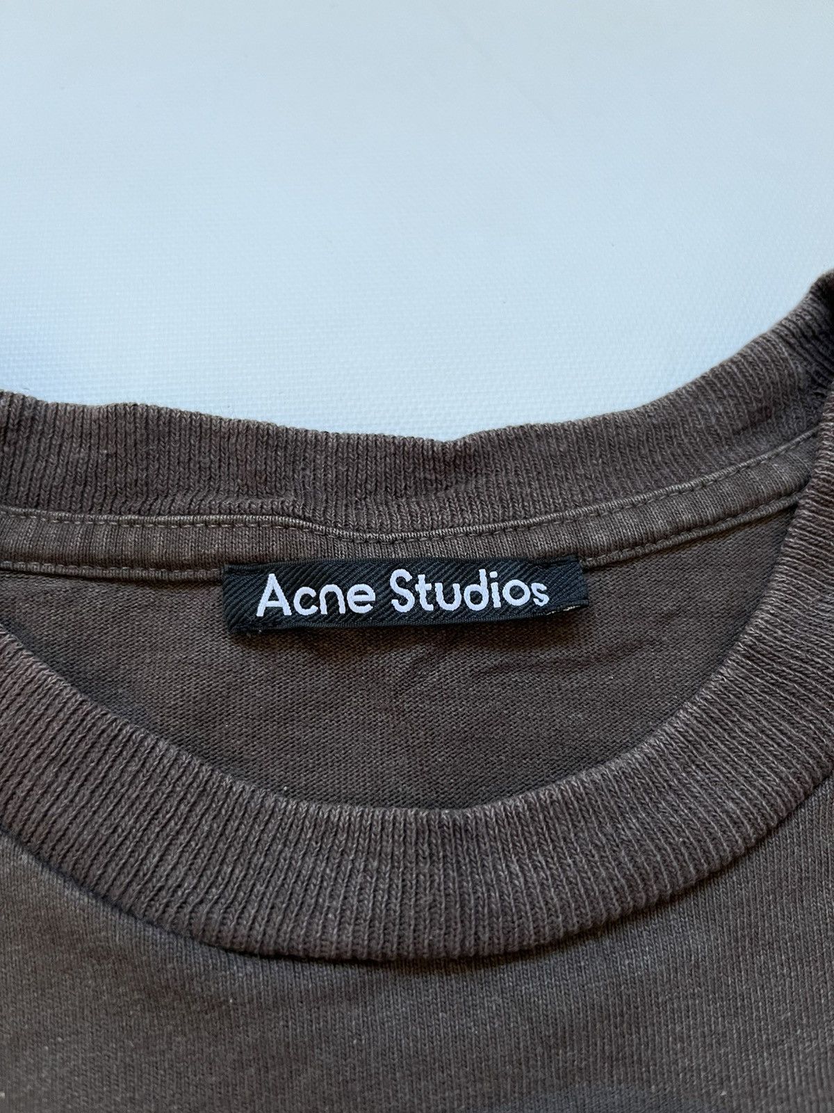 Acne Studios Acne Studios "Ursus Maritimus" Bear Graphic Tee - Dark Brown Size US L / EU 52-54 / 3 - 4 Thumbnail