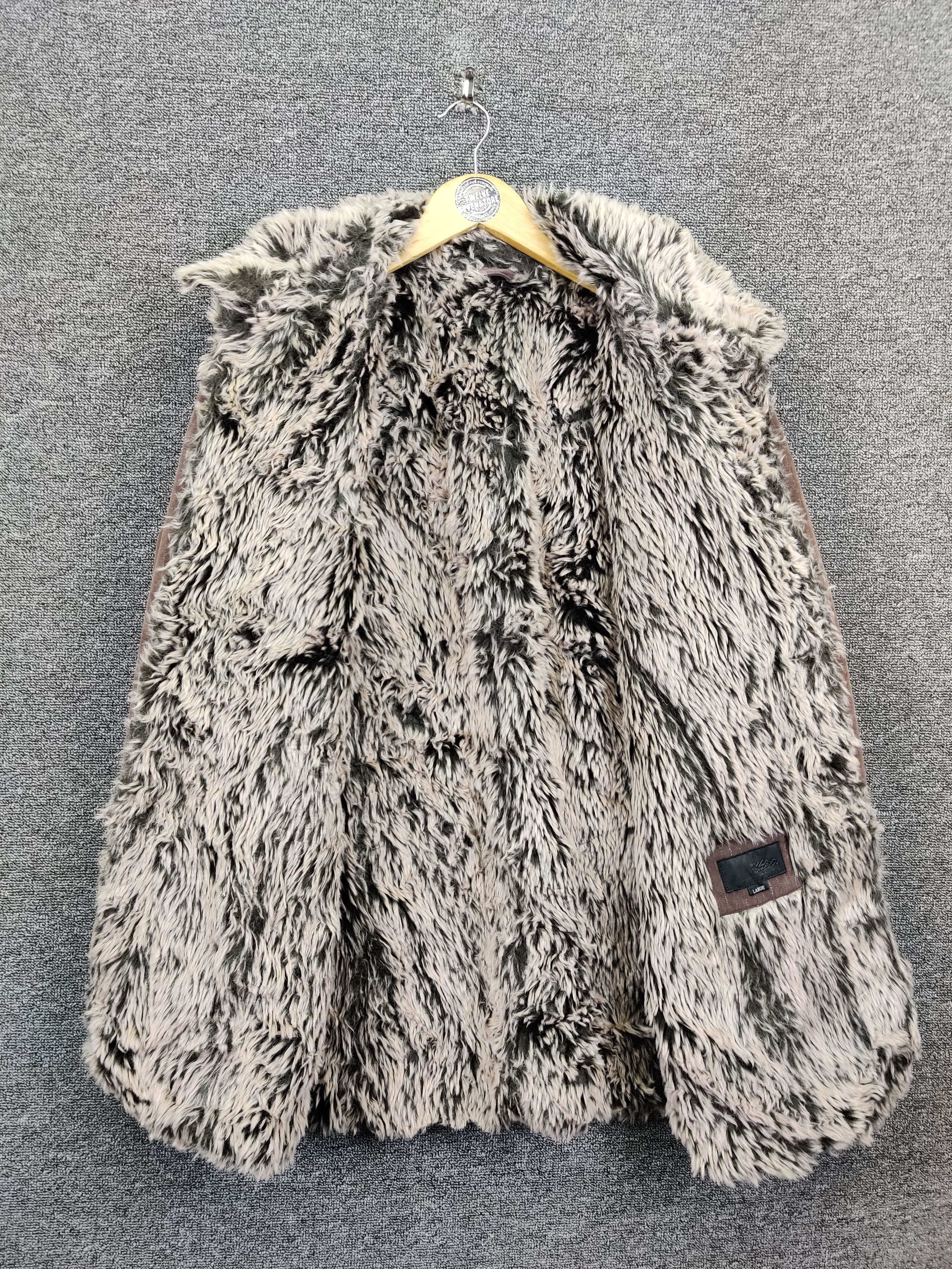 Mossimo Vintage Mossimo Shearling Fur Studded Jacket Size US L / EU 52-54 / 3 - 8 Thumbnail