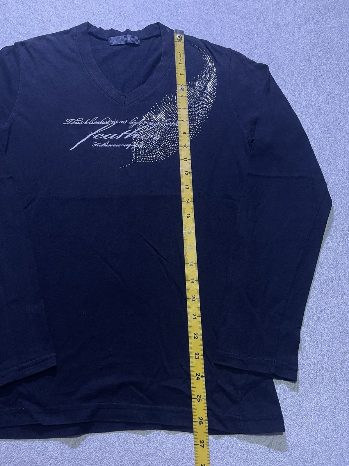 Japanese Brand Y2K LEATHER long sleeve tshirt Size US M / EU 48-50 / 2 - 6 Thumbnail