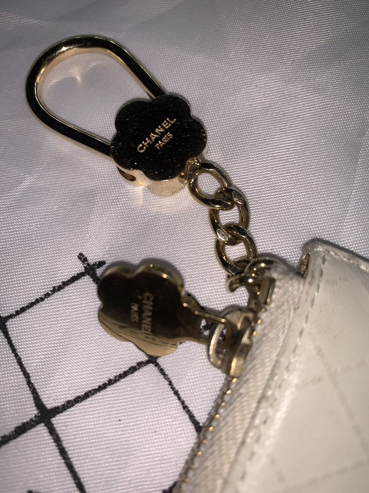 Chanel Ginza Special Edition Coin/Card Purse Keychain Wallet Size ONE SIZE - 4 Thumbnail