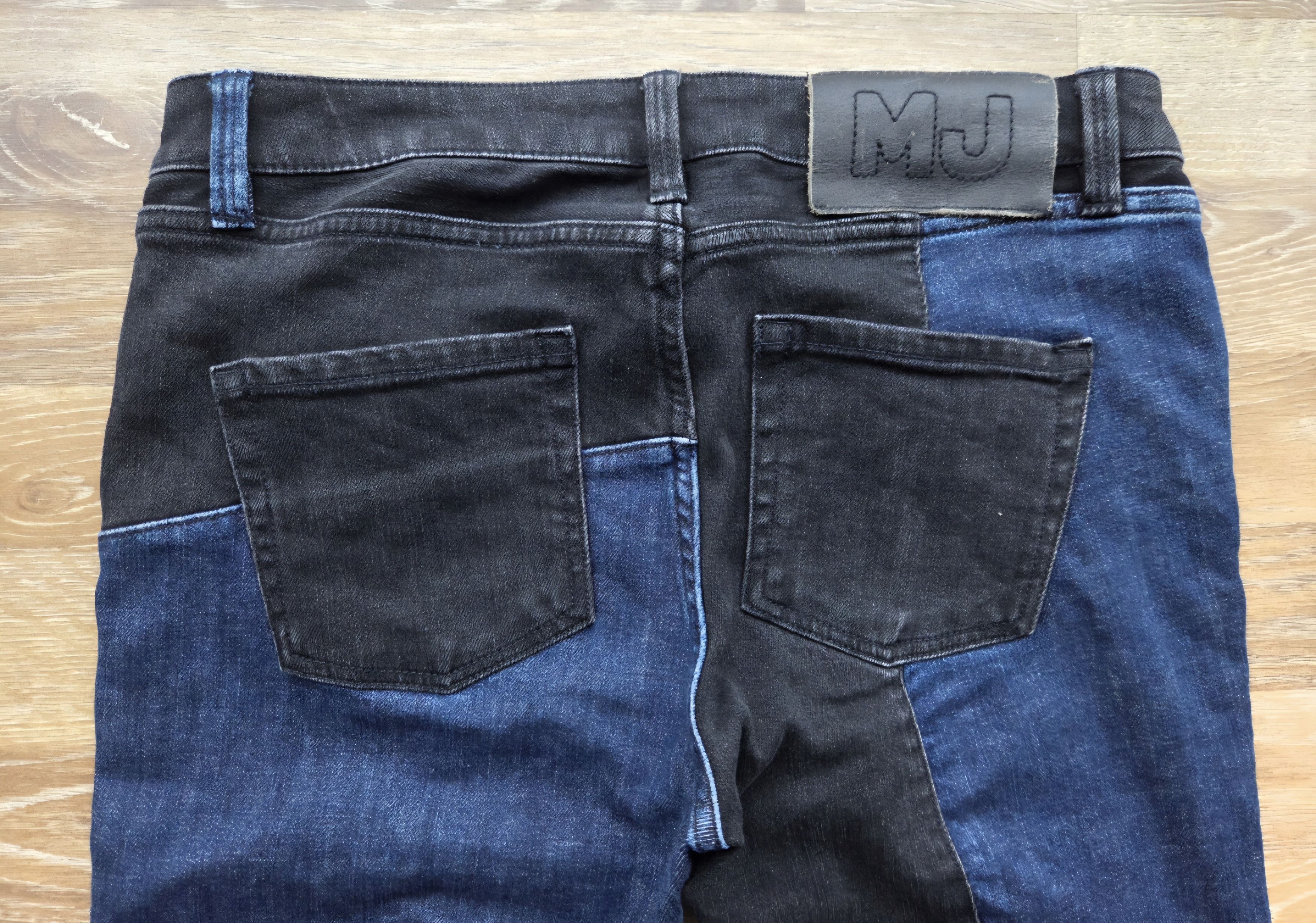 Marc Jacobs Marc Jacobs Patchwork Chrissie Low Rise Skinny Stretch Pants Size 26" / US 2 / IT 38 - 10 Thumbnail