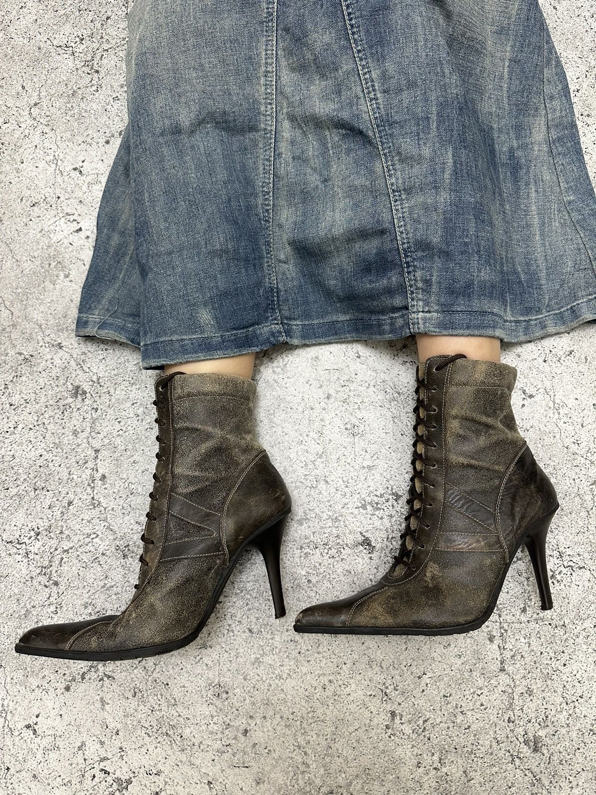 Other Ankle boots Faded Balenciaga Style Size US 8 / IT 38 - 6 Thumbnail