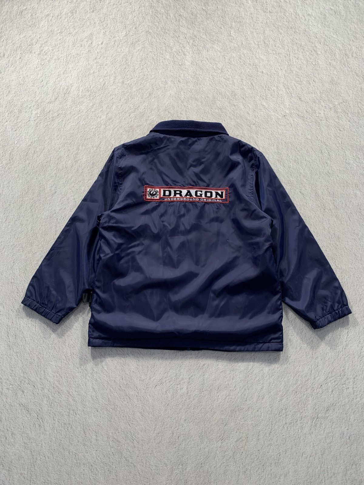 Japanese Brand Vintage DRAGON SKATEBOARD Reversible Jacket Size US L / EU 52-54 / 3 - 1 Thumbnail