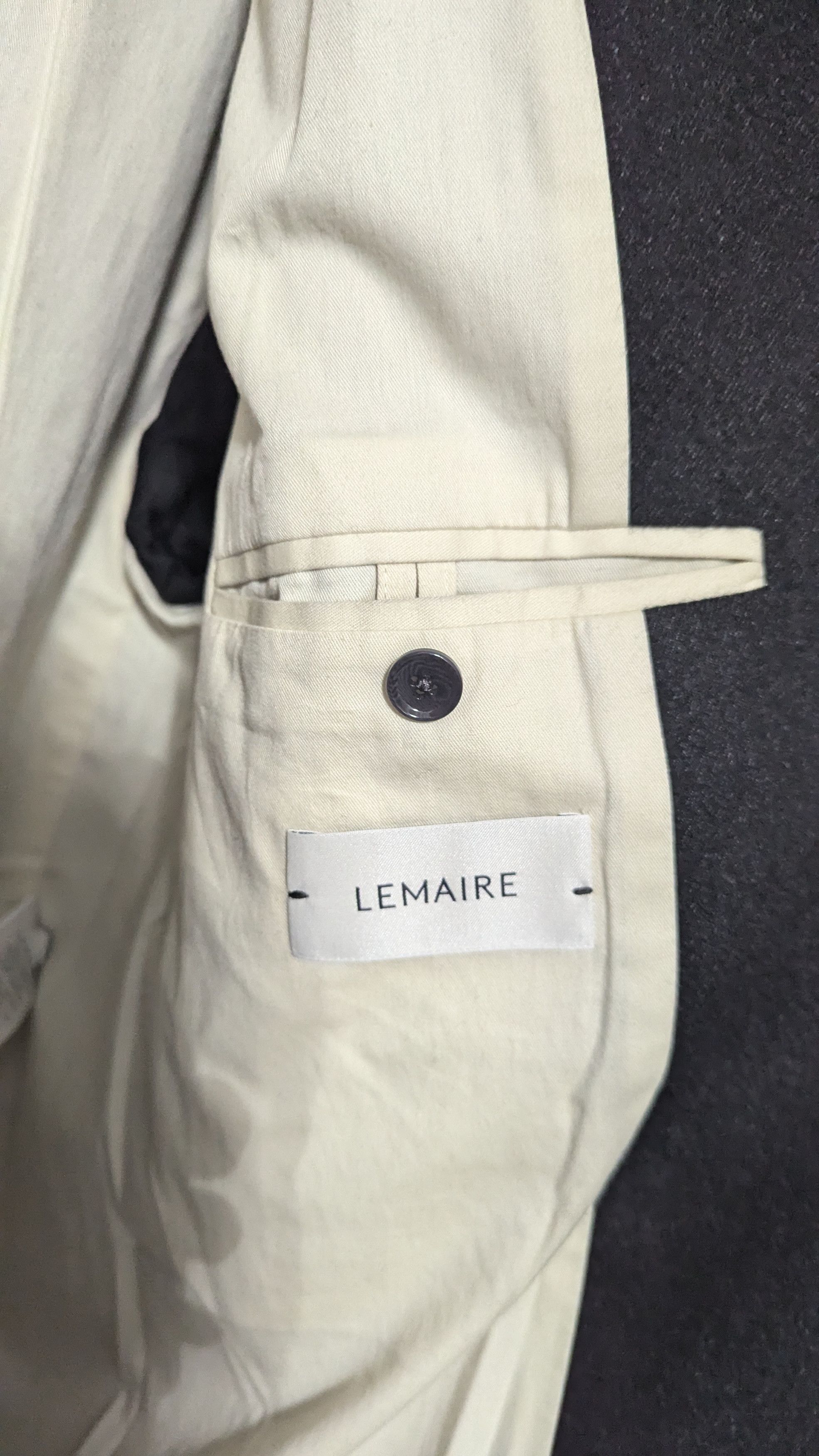 Lemaire Lemaire Suit Coat in Black Size US XS / EU 42 / 0 - 4 Thumbnail
