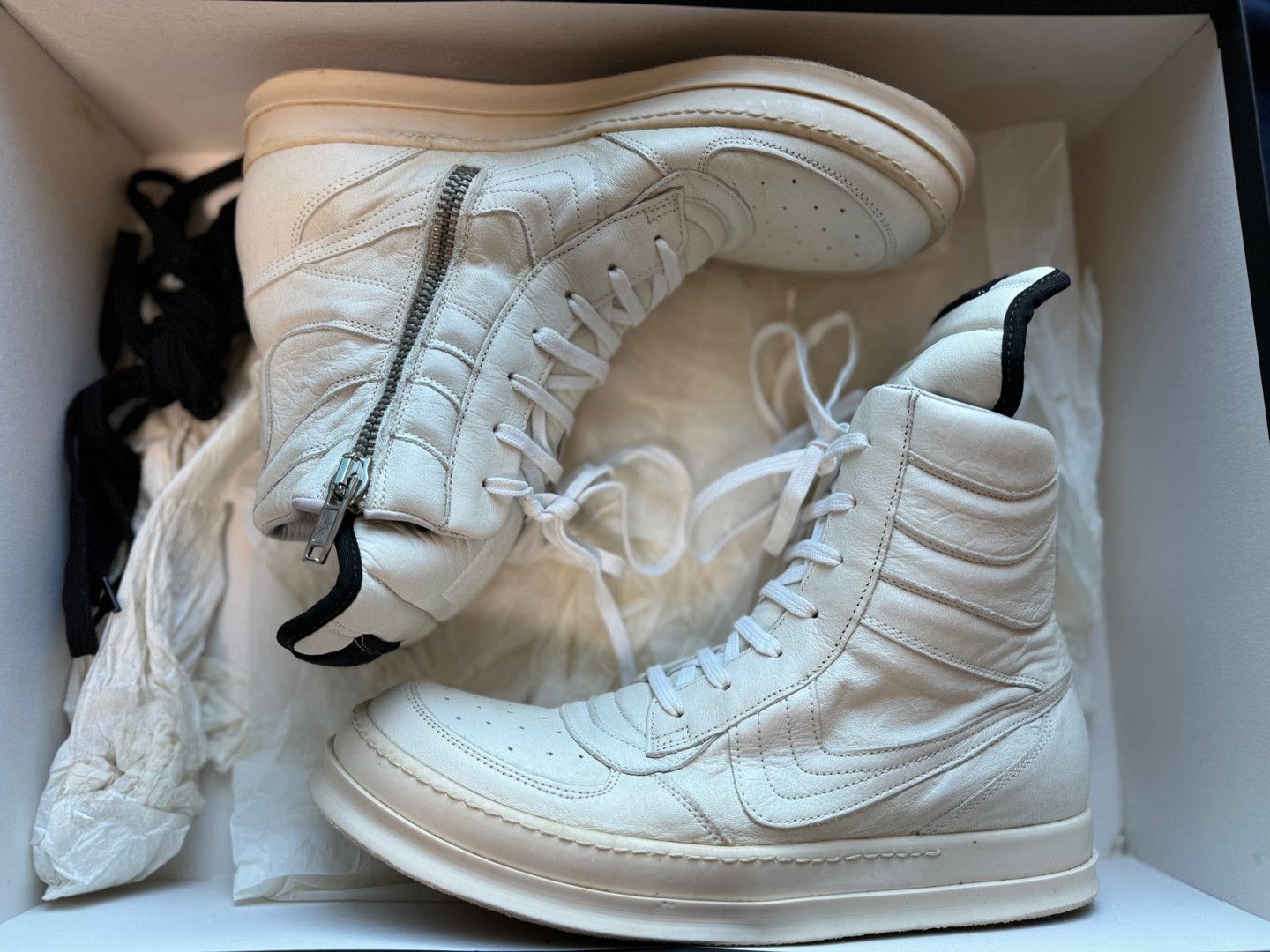 Rick Owens × Rick Owens Drkshdw Rick Owens Classic Dunks OG Sneakers Archive Size US 10 / EU 43 - 13 Thumbnail