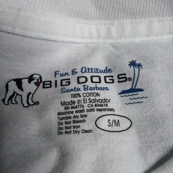 Big Dogs NWT Vintage Big Dogs All About The Booty T-Shirt Size US M / EU 48-50 / 2 - 4 Thumbnail