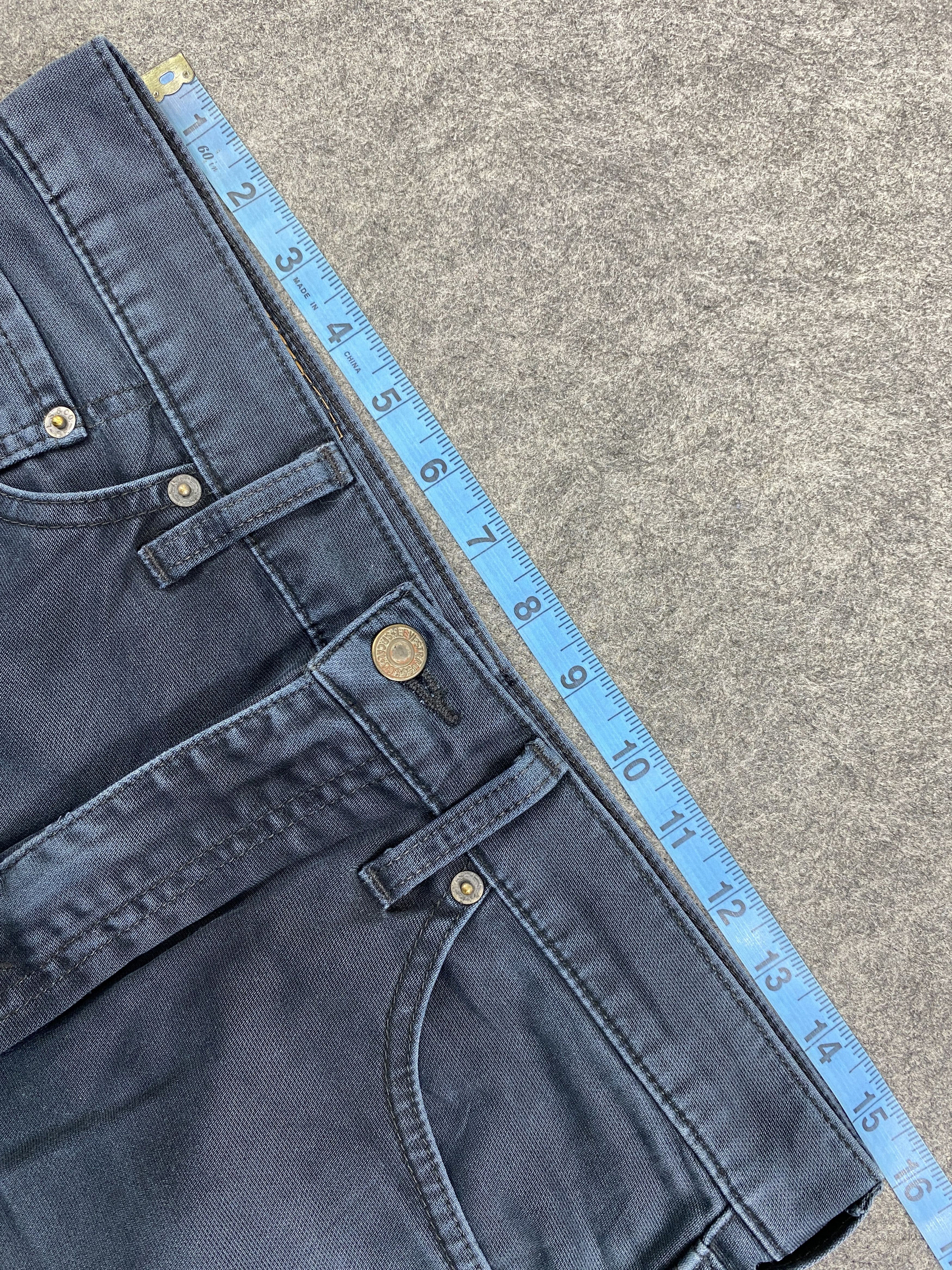 If Six Was Nine Vintage Faded Black Levis 517 Flare Denim Pants -CP214 Size US 31 - 3 Thumbnail