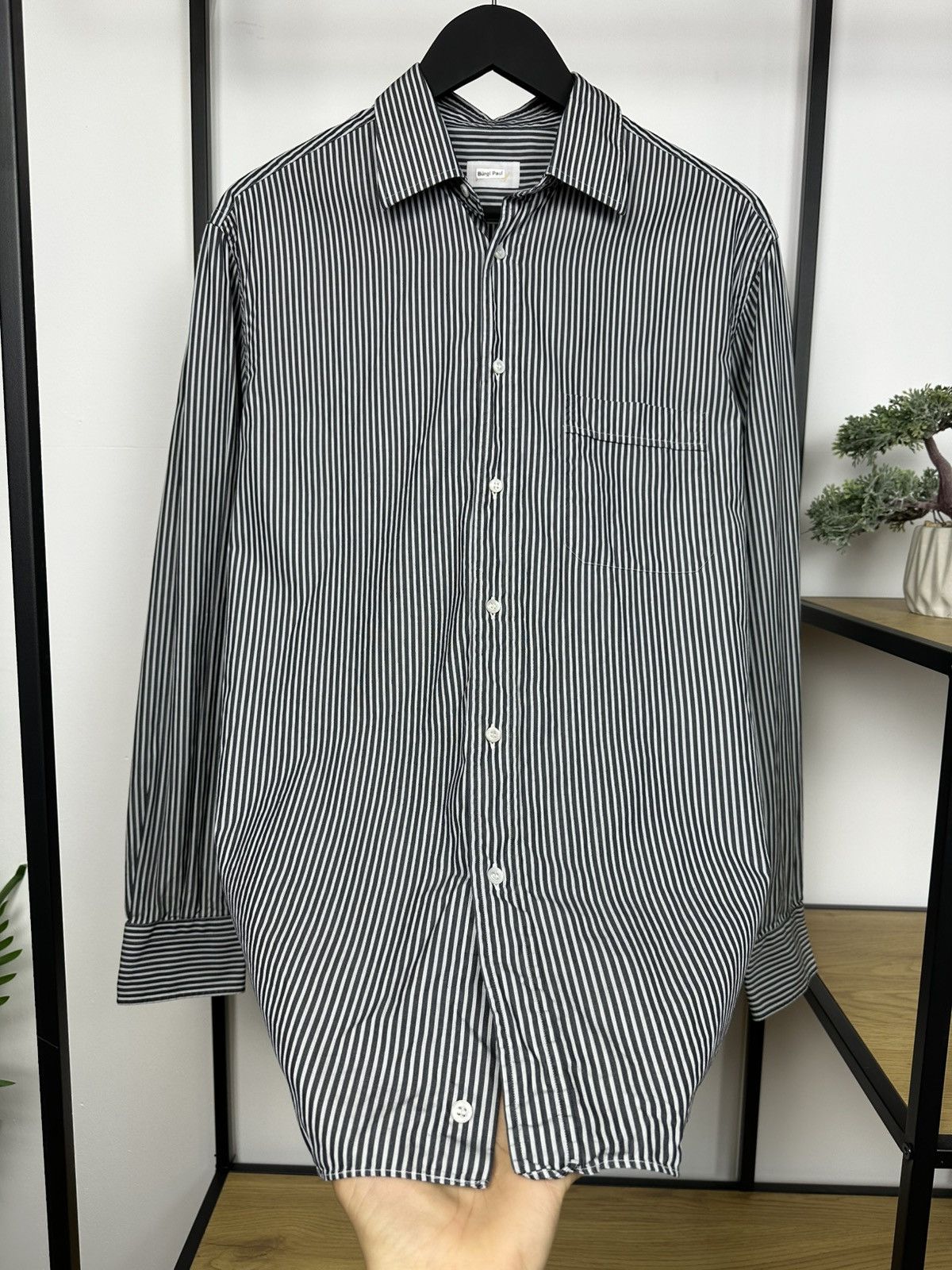 Brioni Brioni Luxury Striped Shirt Classic Old Money Style Men’s L Size US L / EU 52-54 / 3 - 6 Thumbnail