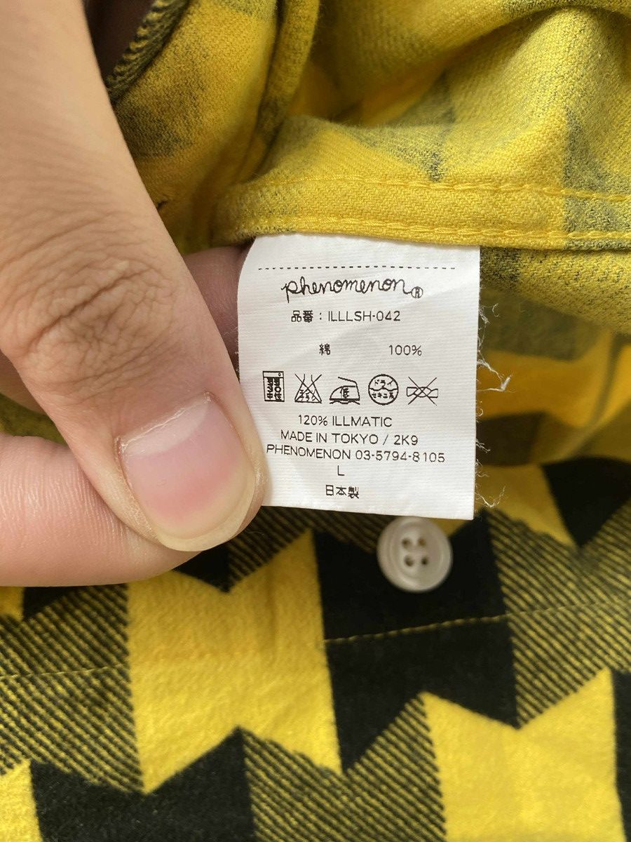 PHENOMENON Phenomenon Yellow-Black Geometric Shirt Size US L / EU 52-54 / 3 - 6 Thumbnail
