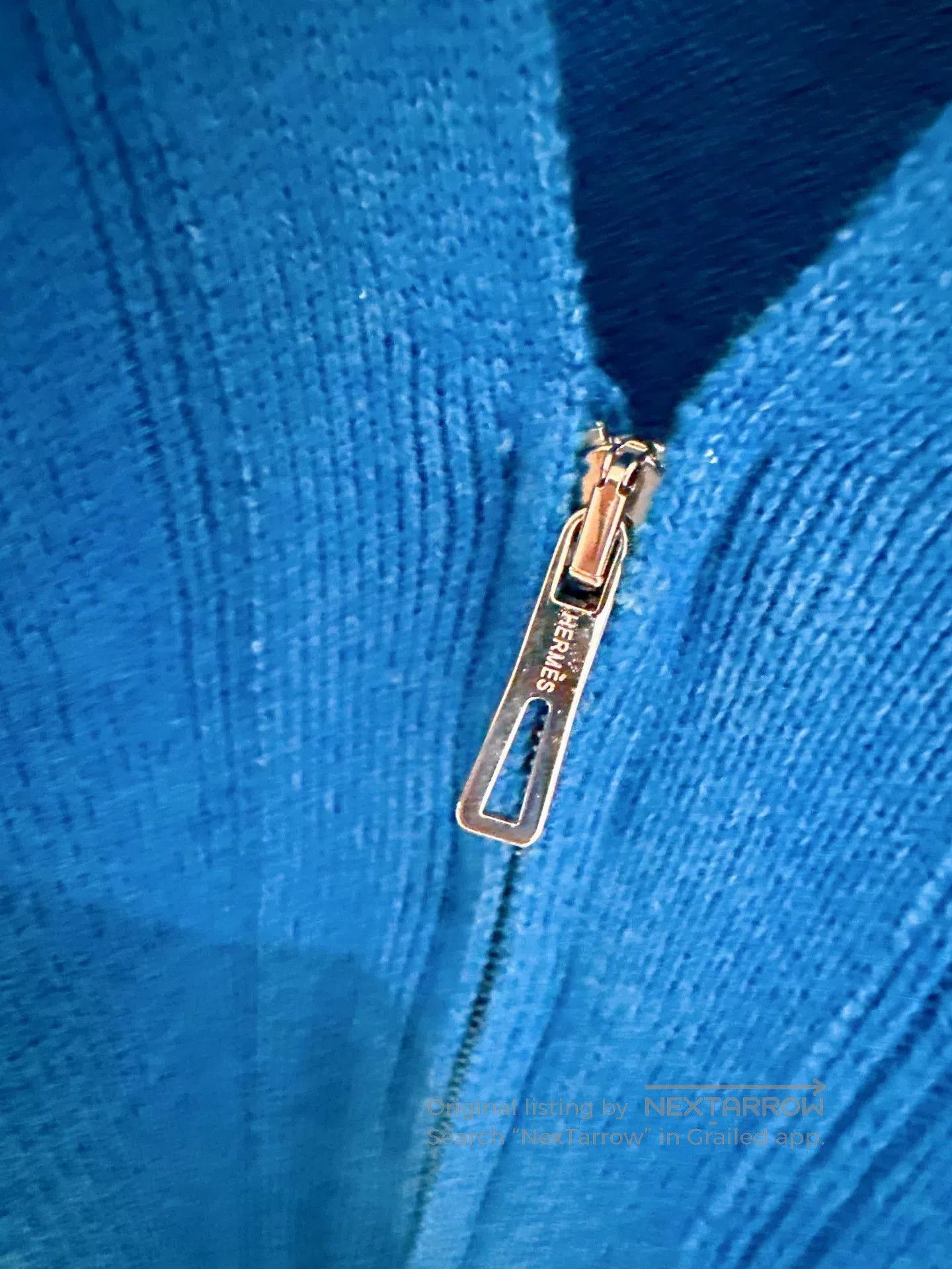 Hermes Hermes Blue V. Size US S / EU 44-46 / 1 - 2 Thumbnail