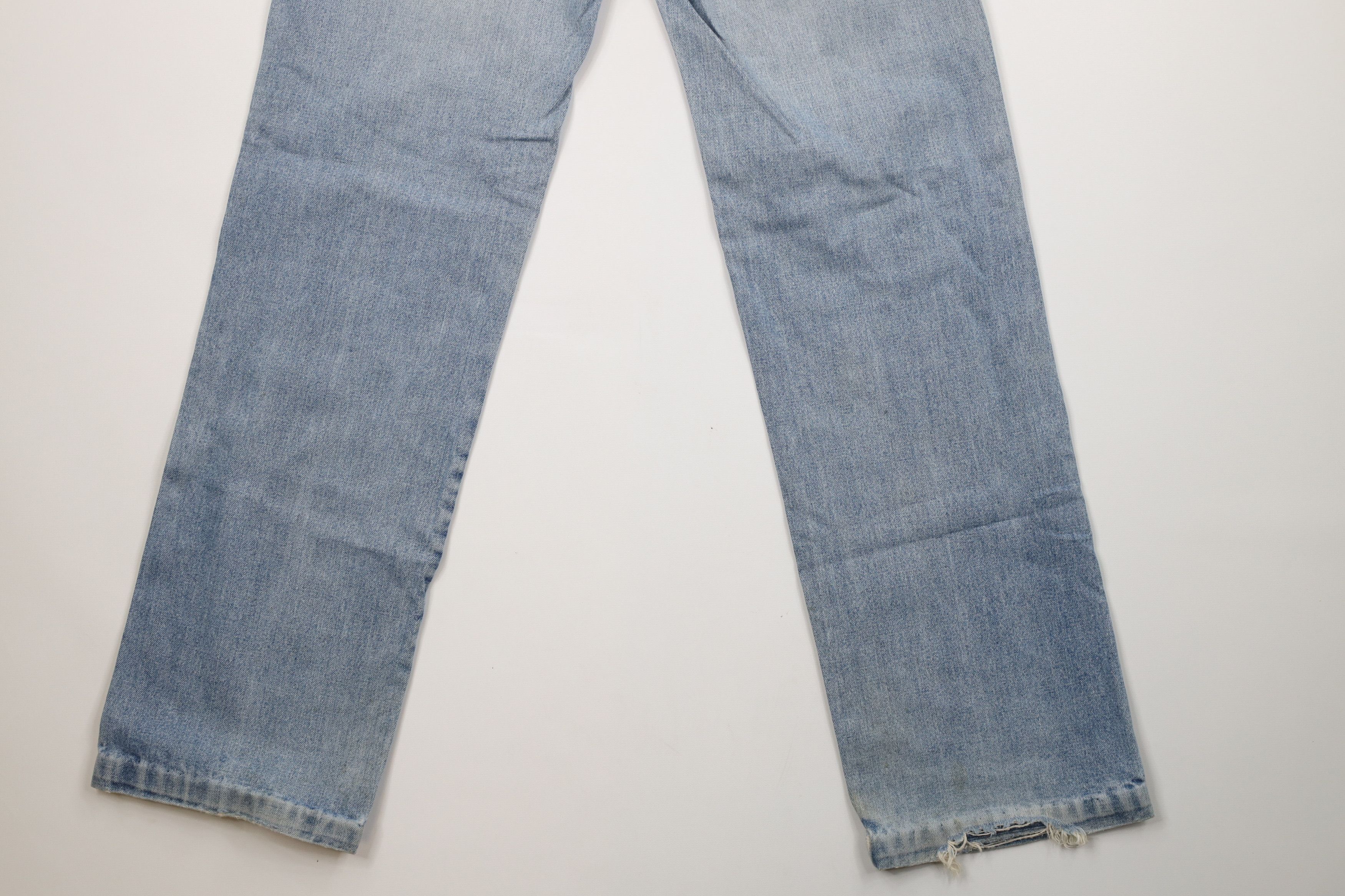 Vintage Vintage 70s Streetwear Wide Leg Flared Denim Jeans Blue Size US 32 / EU 48 - 14 Thumbnail