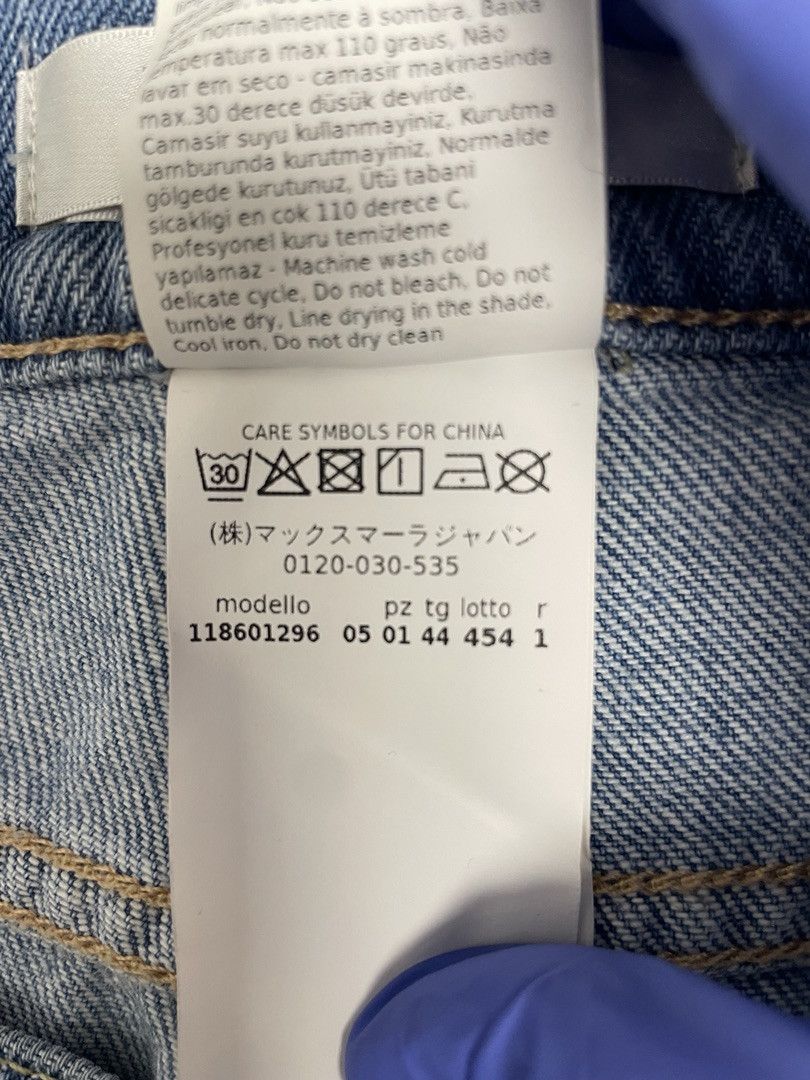Max Mara MAX MARA Womens Eccelso Jeans Size 32" / US 10 / IT 46 - 16 Thumbnail