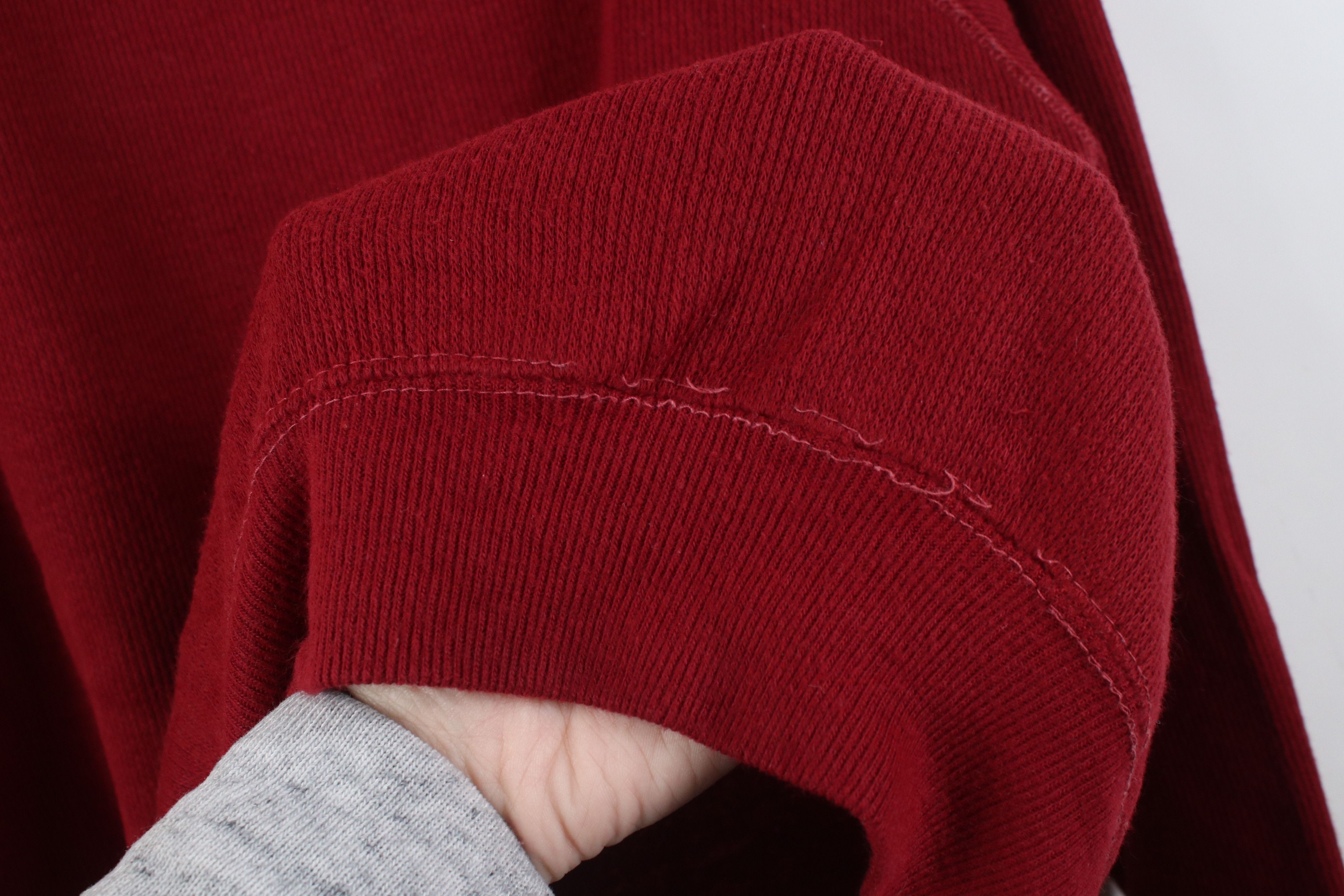 Vintage Vintage 60s 70s Streetwear Ribbed Knit Raglan Sweatshirt USA Size US XL / EU 56 / 4 - 6 Thumbnail