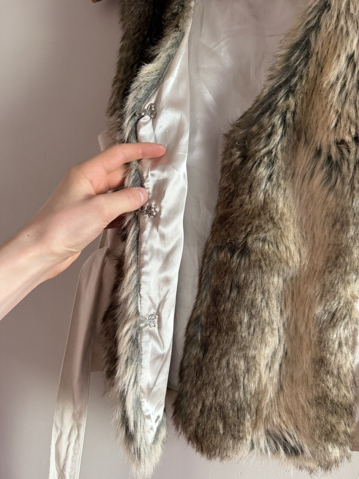 Vintage Vintage Faux Fur Vest Size M / US 6-8 / IT 42-44 - 6 Thumbnail