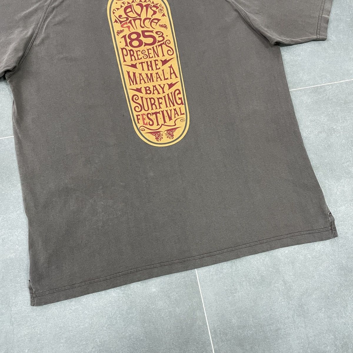 Levi's × Vintage Vintage Levi's Red Tab Mamala Bay Surfing Festival T-Shirt Size US XL / EU 56 / 4 - 18 Thumbnail