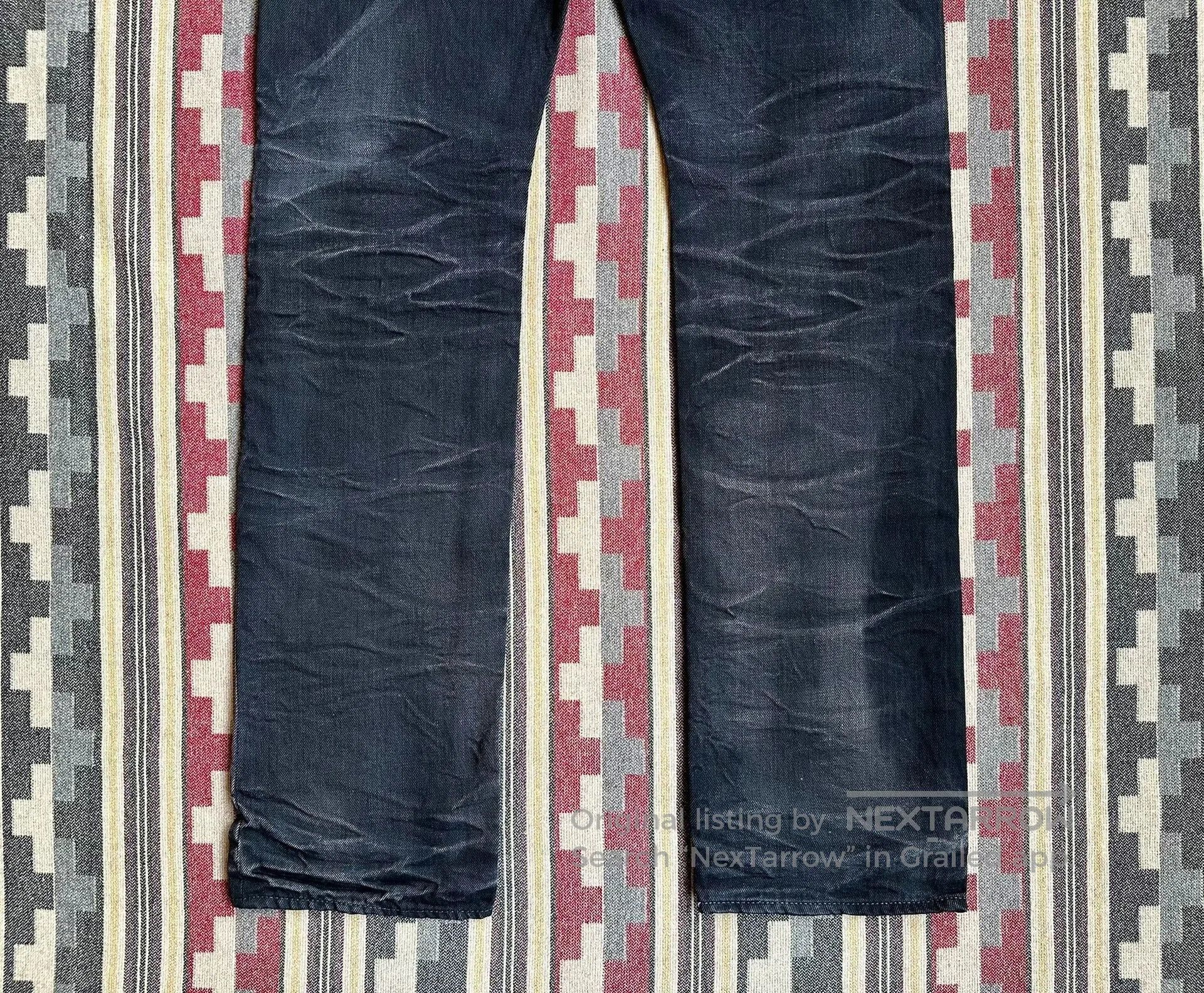 Prps vintage black distressed denim jeans. Size US 34 / EU 50 - 7 Thumbnail