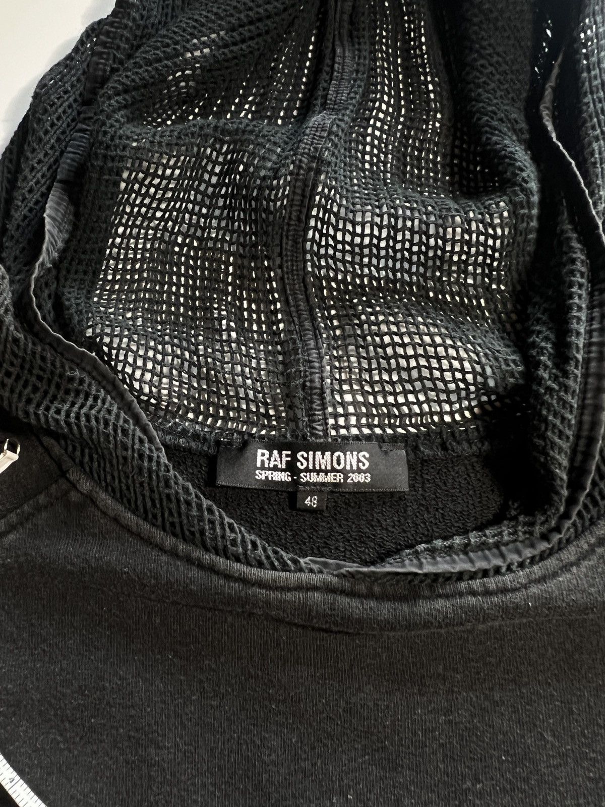 Raf Simons 2003 NET HAT SLEEVELESS Size US M / EU 48-50 / 2 - 7 Thumbnail