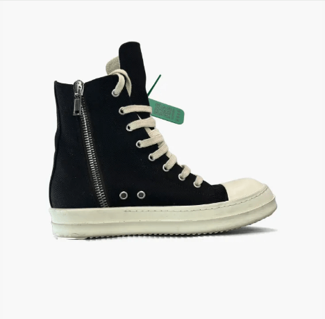 Rick Owens Drkshdw Rick Owens DRKSHDW Black High Top Sneakers Women's Size 38.5 Size US 8.5 / IT 38.5 - 10 Thumbnail
