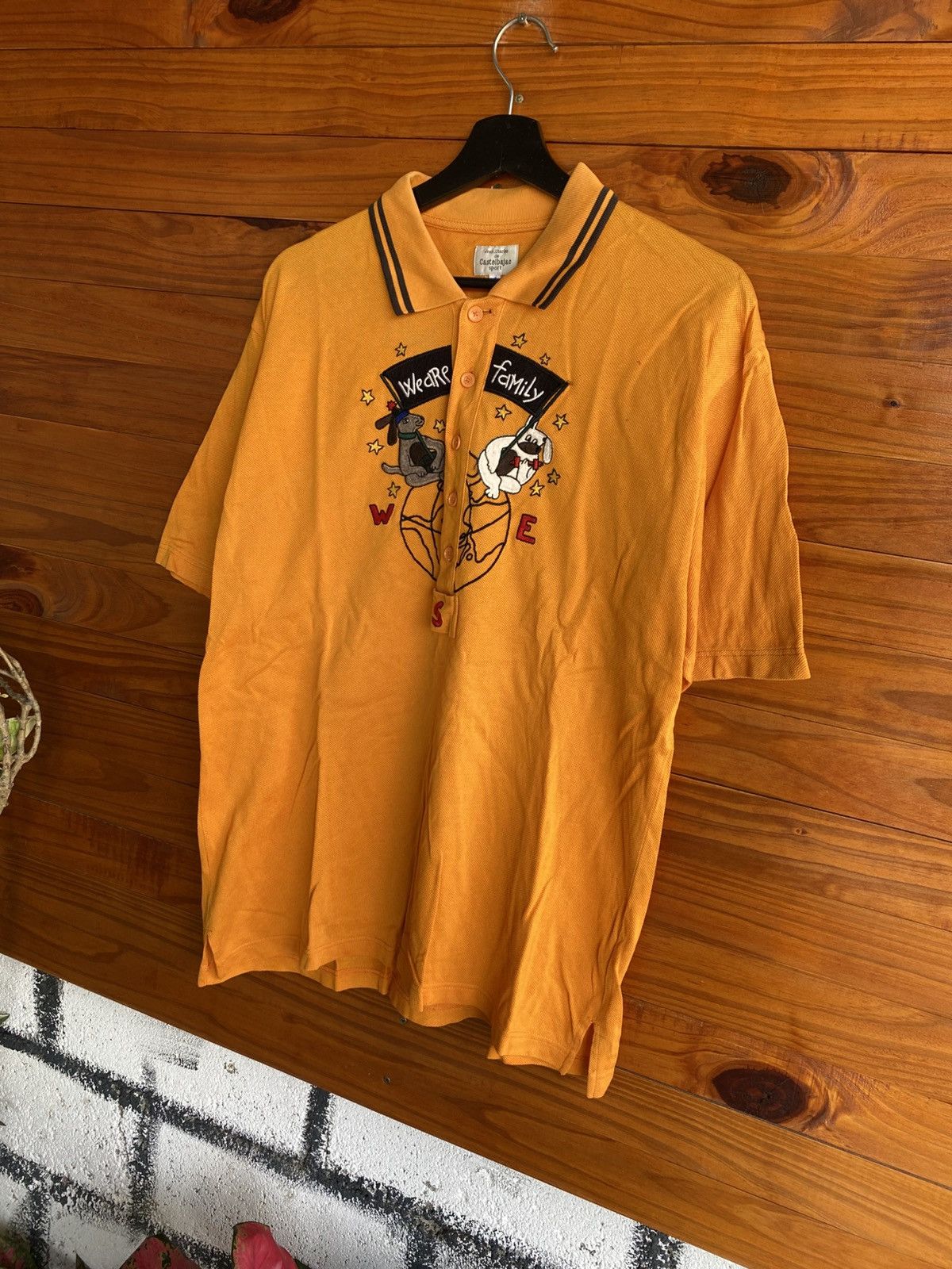 Jean Charles De Castelbajac Jean-Charles de Castelbajac Sport Embroidered Polo Shirt Size US L / EU 52-54 / 3 - 4 Thumbnail