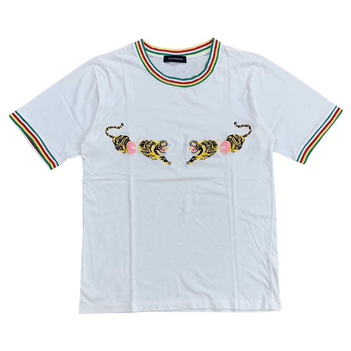 Undercover Rare John Undercover Tora Embroidery Tshirt Japanese Brand Size US M / EU 48-50 / 2 - 1 Thumbnail
