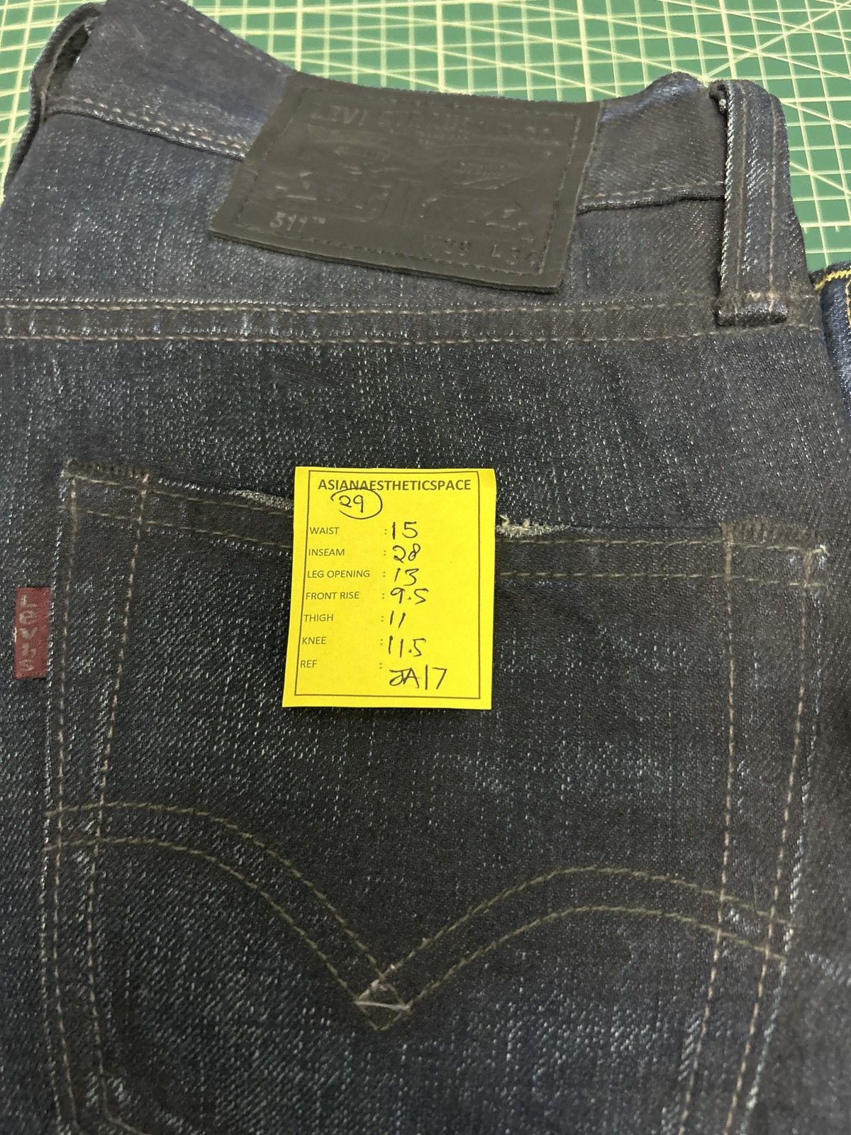 Levi's Y2k Levis Rework Upcycled Wide Leg Jeans Size US 29 - 14 Thumbnail