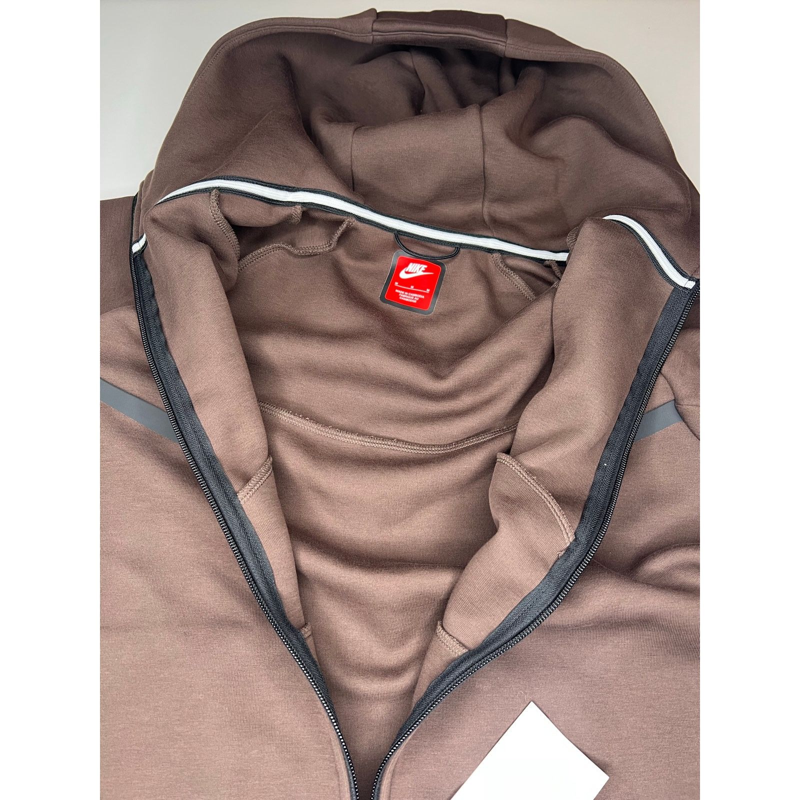 Nike Nike Tech Fleece Windrunner Hoodie Jacket Baroque Brown Size US M / EU 48-50 / 2 - 7 Thumbnail