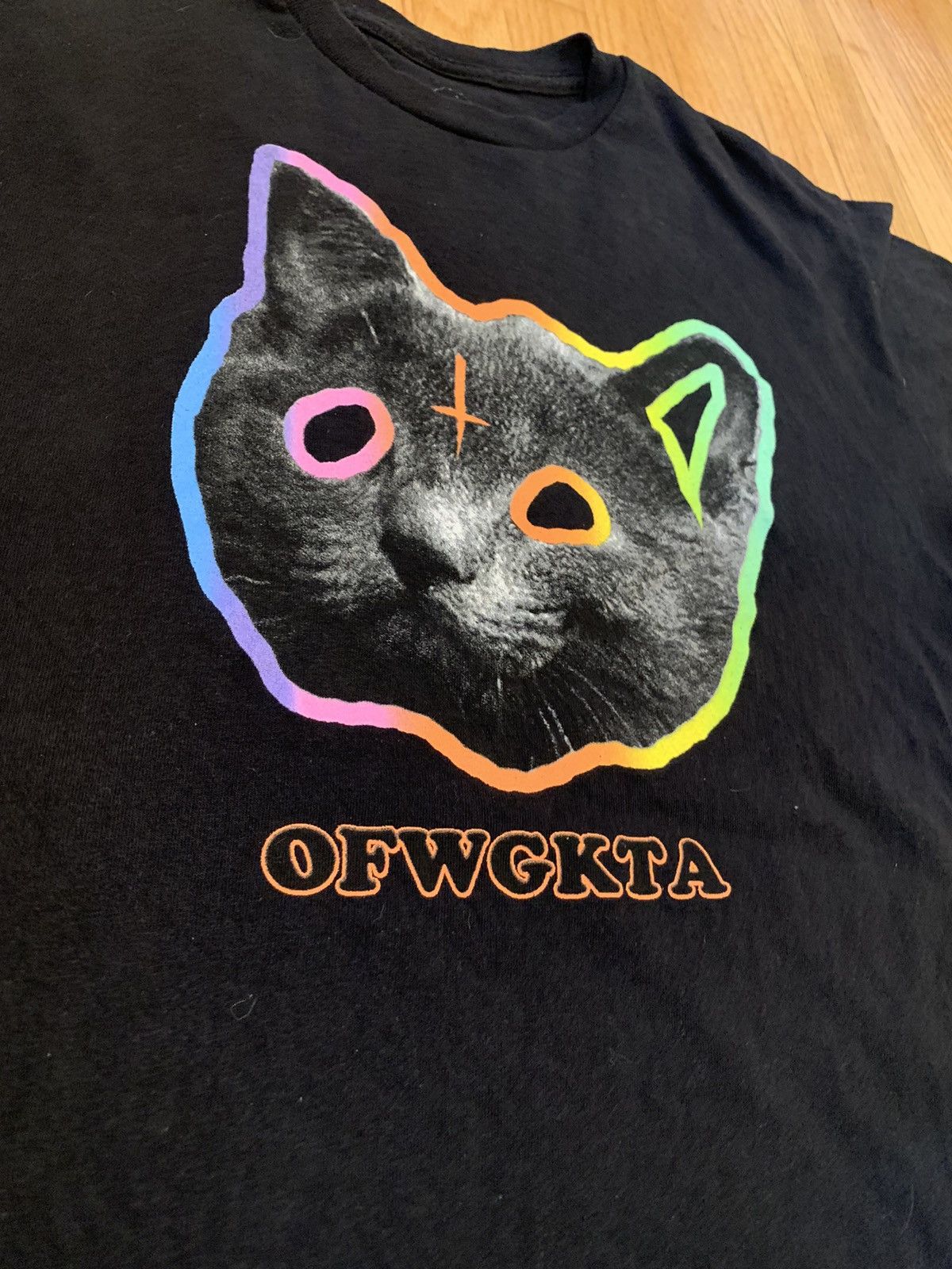 Golf Wang Odd Future Tyler The Creator OFWGKTA Tron Cat Tyler The Creator T Shirt Grailed