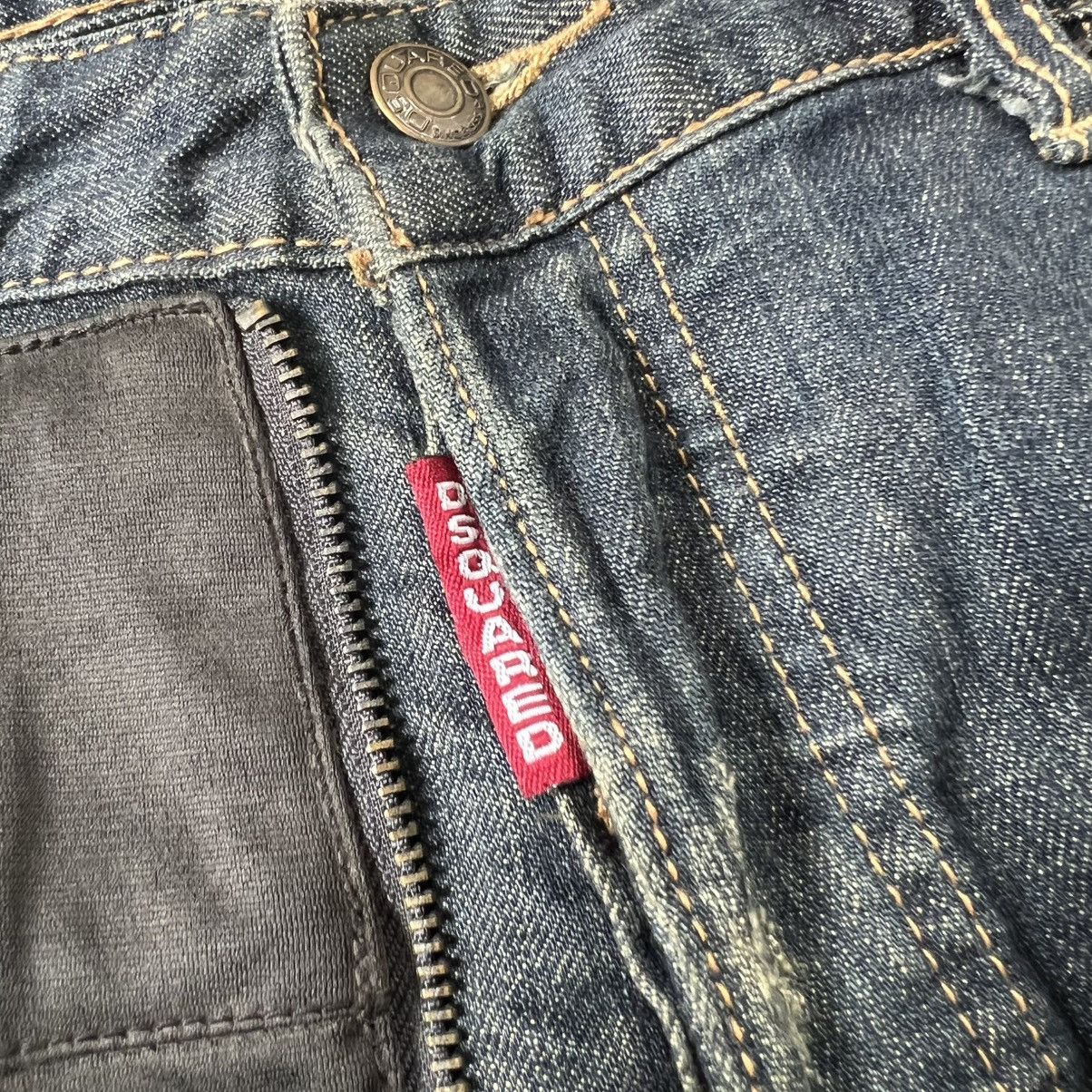 Dsquared2 Dsquared Archive Style Cargo Biker Denim Jeans Size US 34 / EU 50 - 7 Thumbnail