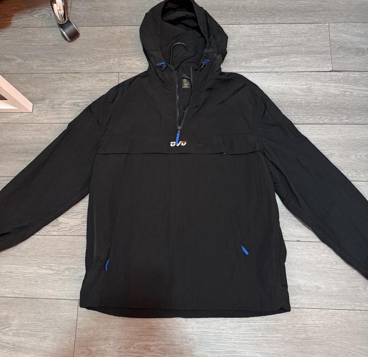 October's Very Own OvO Runner Nylon Anorak - Black (Size Large) Size US L / EU 52-54 / 3 - 1 Thumbnail