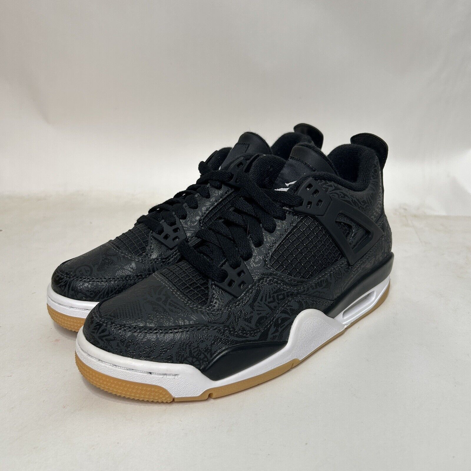 Nike Nike Shoes Air Jordan 4 Retro SE GS “Black Laser” 2024 Size US 7.5 / IT 37.5 - 3 Thumbnail