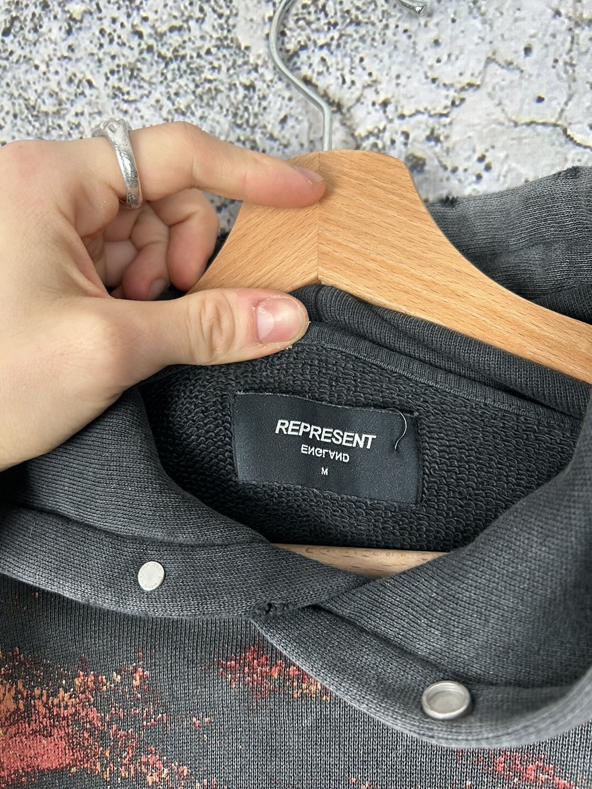 Represent Clo. Represent Clo Hoodie Streetwear Grunge Rock Punk Metal Size US M / EU 48-50 / 2 - 6 Thumbnail
