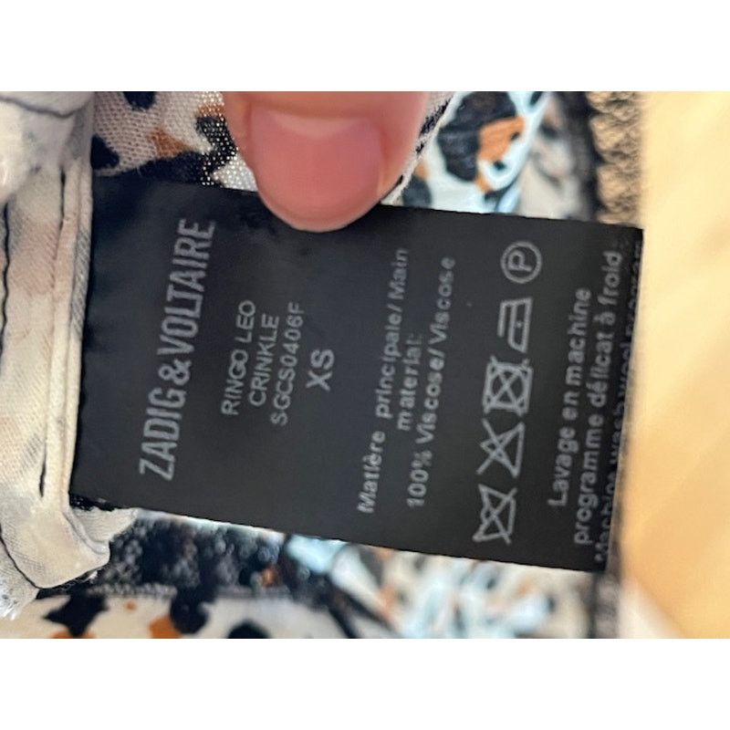 Zadig & Voltaire Zadig and Voltaire Animal Print Dress - X-small Size XS / US 0-2 / IT 36-38 - 6 Thumbnail