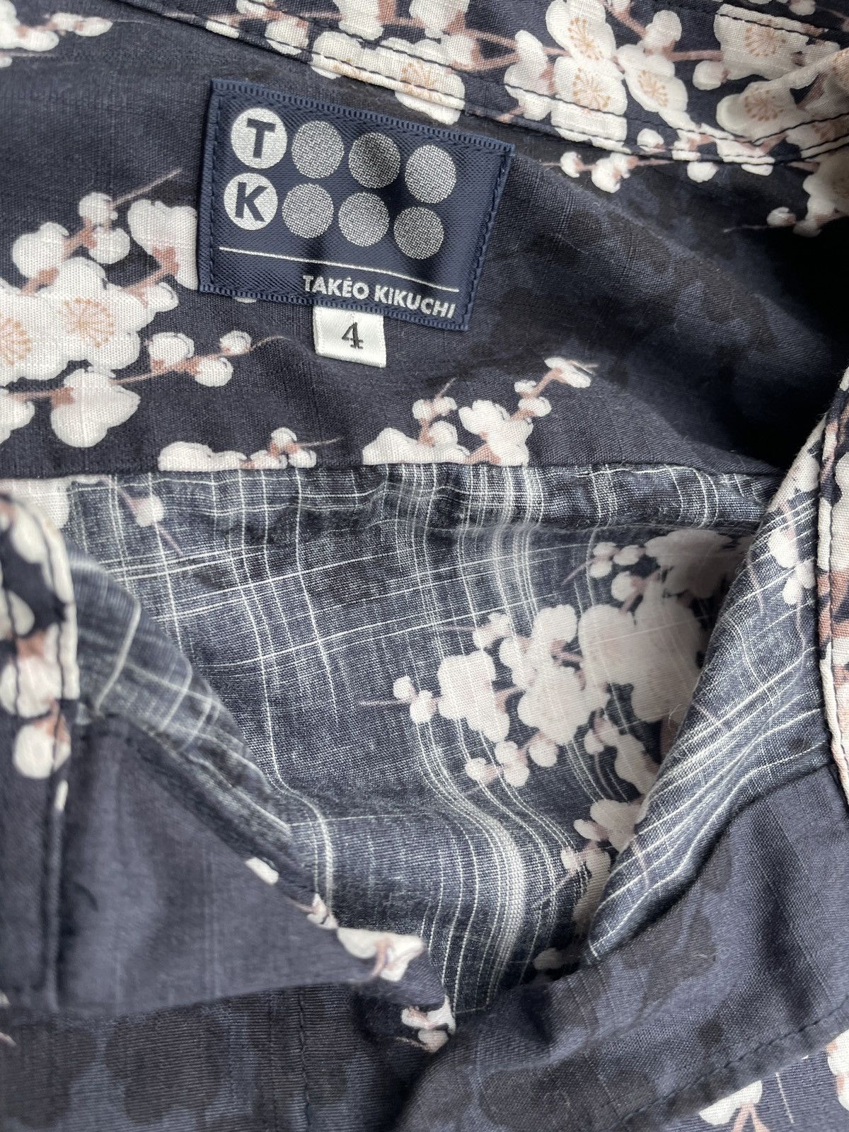 If Six Was Nine 2000s Japanese Sakura Cherry Blossom Floral Shirts Y2K Size US S / EU 44-46 / 1 - 8 Thumbnail