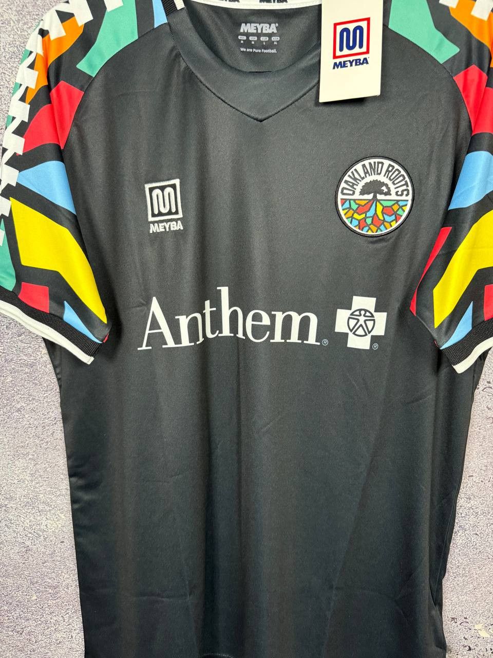 Other NWT OAKLAND ROOTS 2023 MEYBA SOCCER JERSEY Size US M / EU 48-50 / 2 - 4 Thumbnail