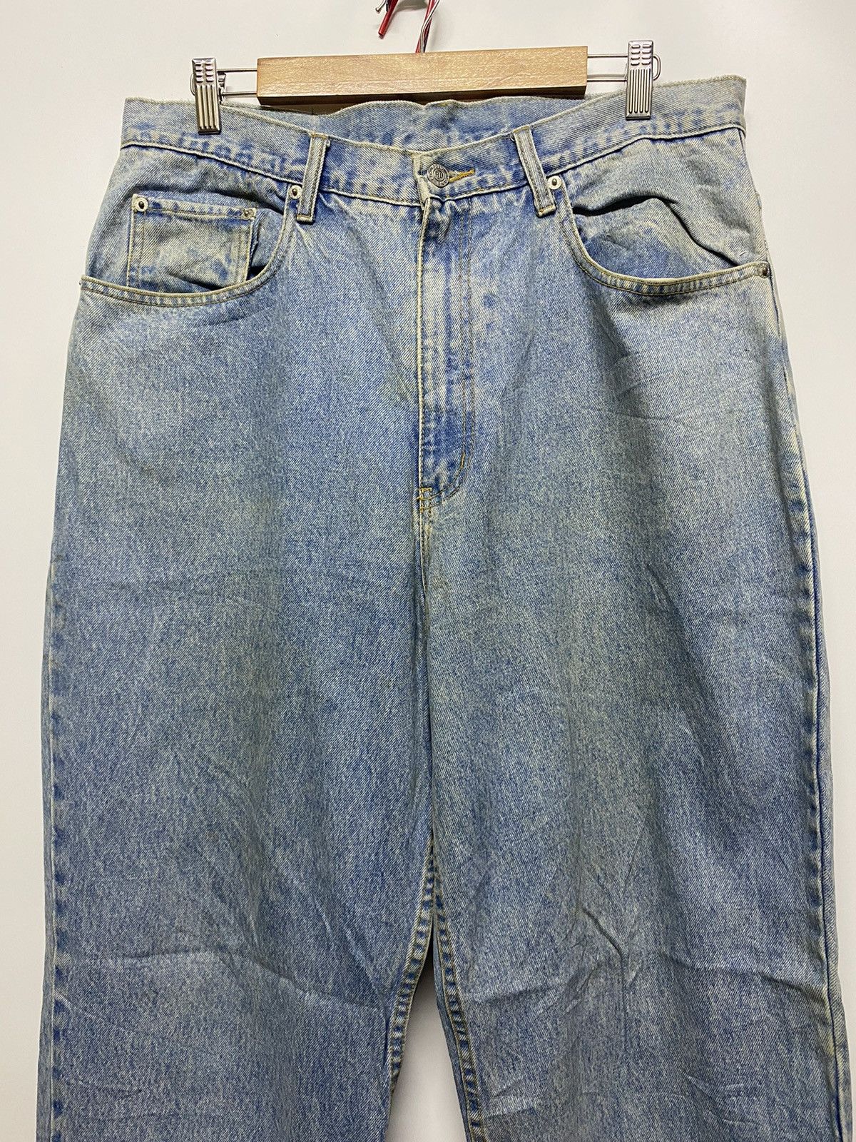 Polo Ralph Lauren × Ralph Lauren × Vintage Ralph Lauren Polo Jeans Co. Relaxed Loose Denim Jeans 34x34 Size US 34 / EU 50 - 5 Thumbnail
