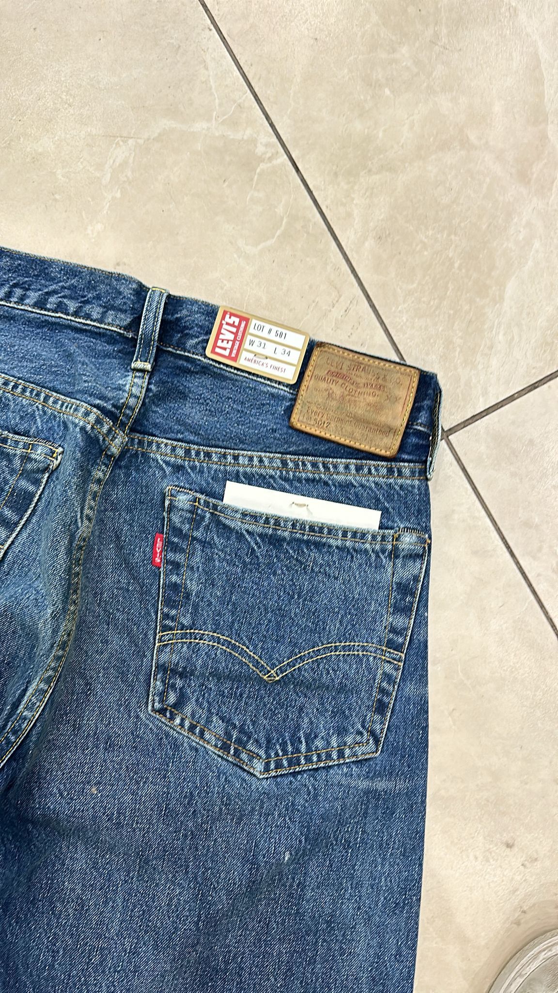 Levi's Vintage Clothing LVC Levi's Vintage Clothing 1954 501XX BigE Selvedge Jeans Size US 31 - 7 Thumbnail