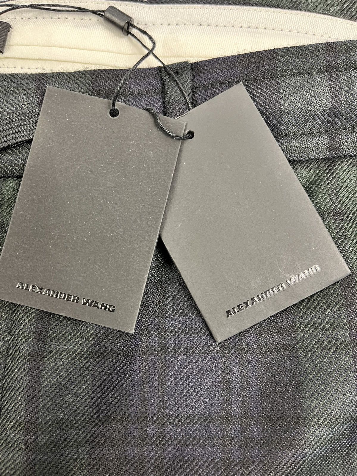 Alexander Wang TARTAN TAILORED TROUSERS Size US 34 / EU 50 - 9 Thumbnail