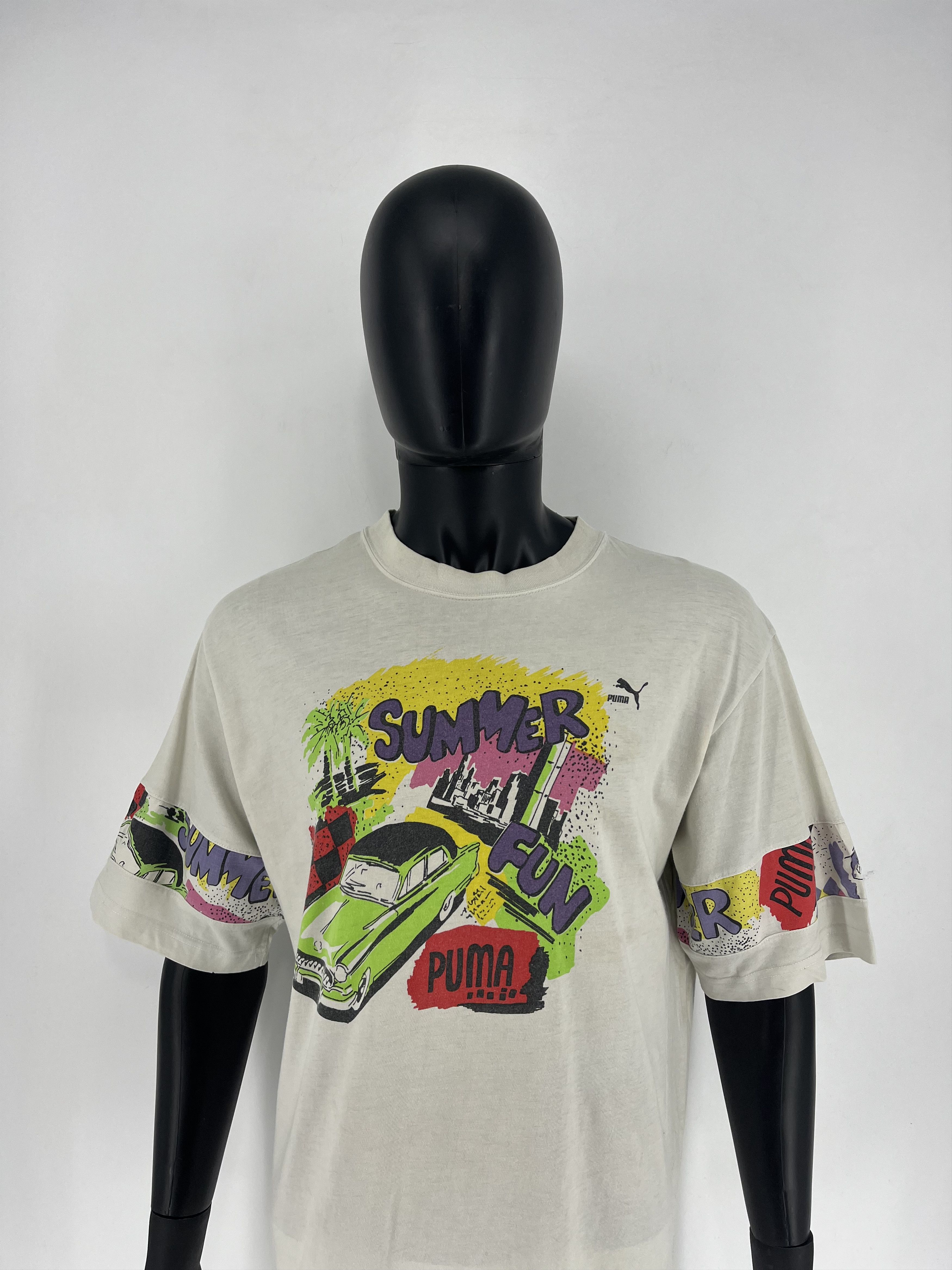 Puma Mens Vintage Y2K Puma T Shirt Size L Size US L / EU 52-54 / 3 - 1 Thumbnail