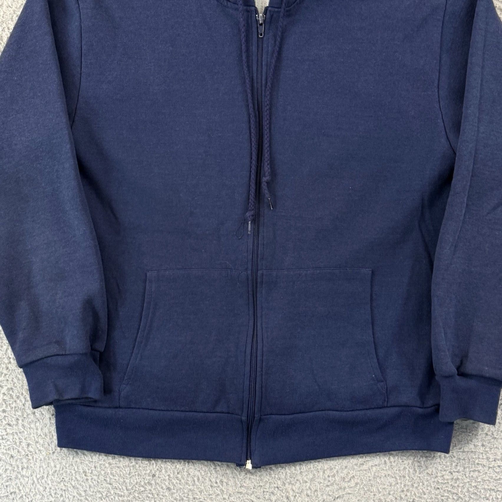 Vintage VINTAGE Coleman Hoodie Mens Medium Blue Zip Up Thermal Lined 90s Sweatshirt Size US L / EU 52-54 / 3 - 2 Thumbnail