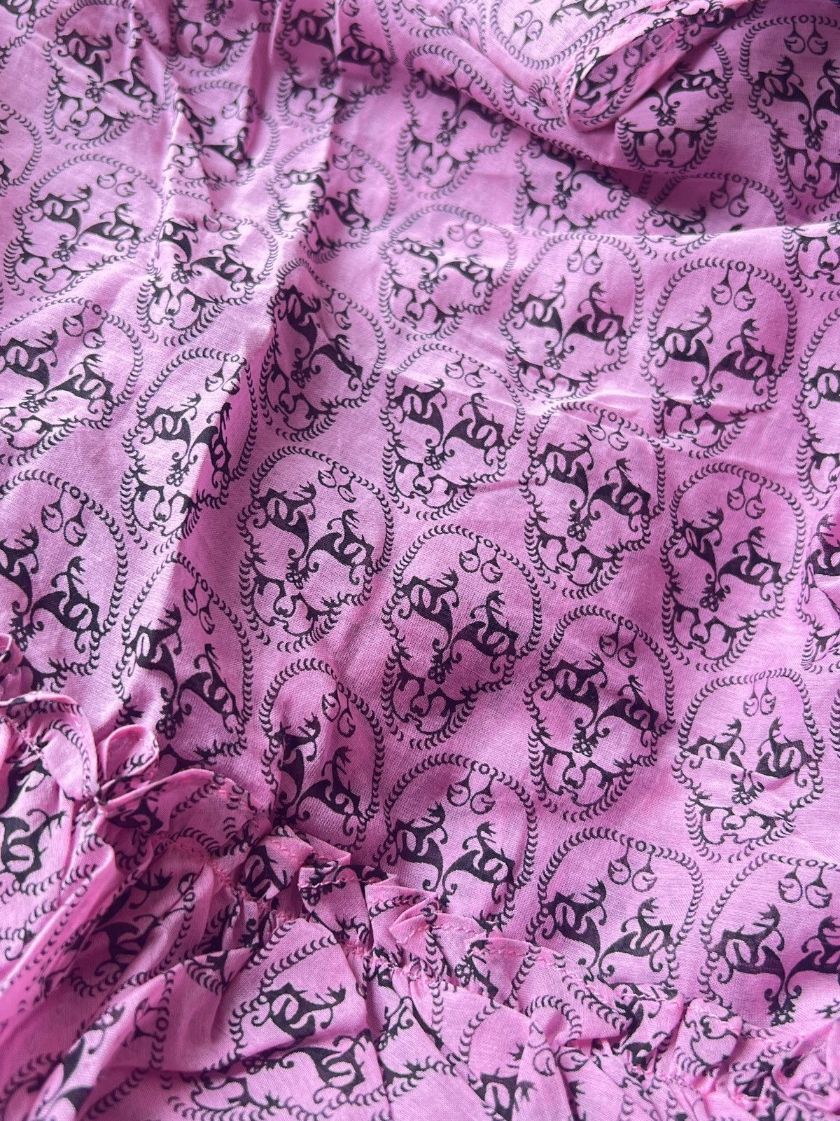 Hysteric Glamour × Thomas Wylde 💀 Thomas Wylde Skull printed top Size XS / US 0-2 / IT 36-38 - 6 Thumbnail